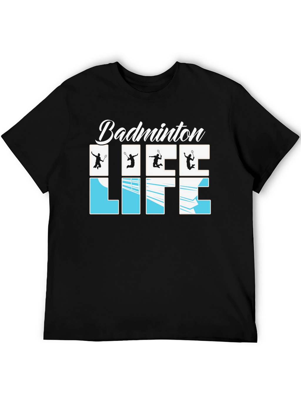 Badminton Life Graphic T-Shirt