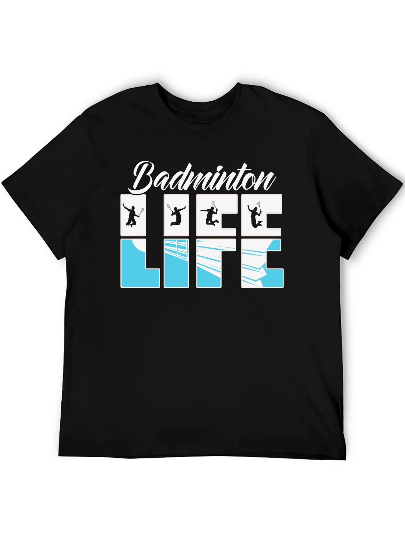 Badminton Life Graphic T-Shirt