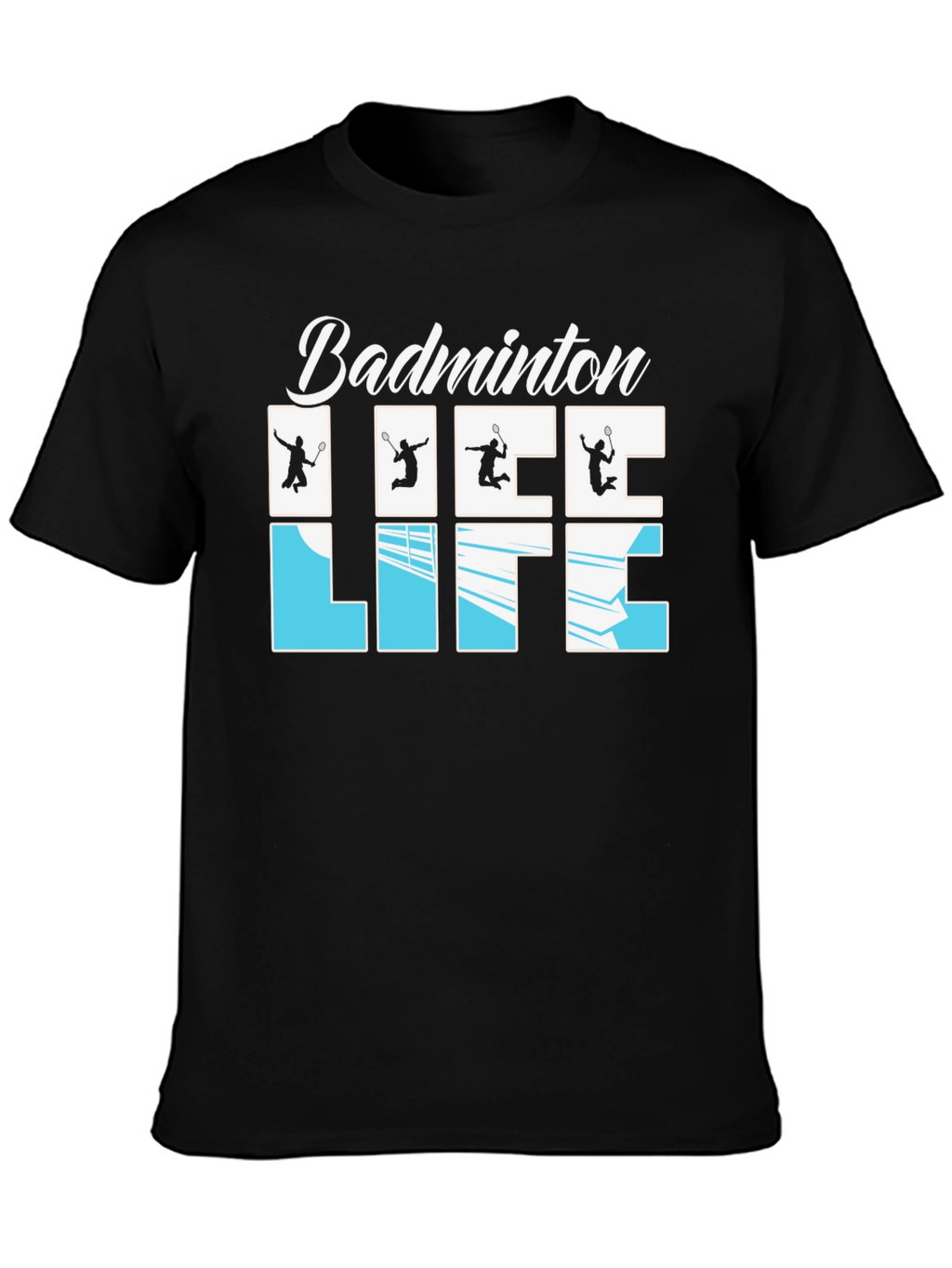Badminton Life Graphic T-Shirt