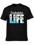 Badminton Life Graphic T-Shirt