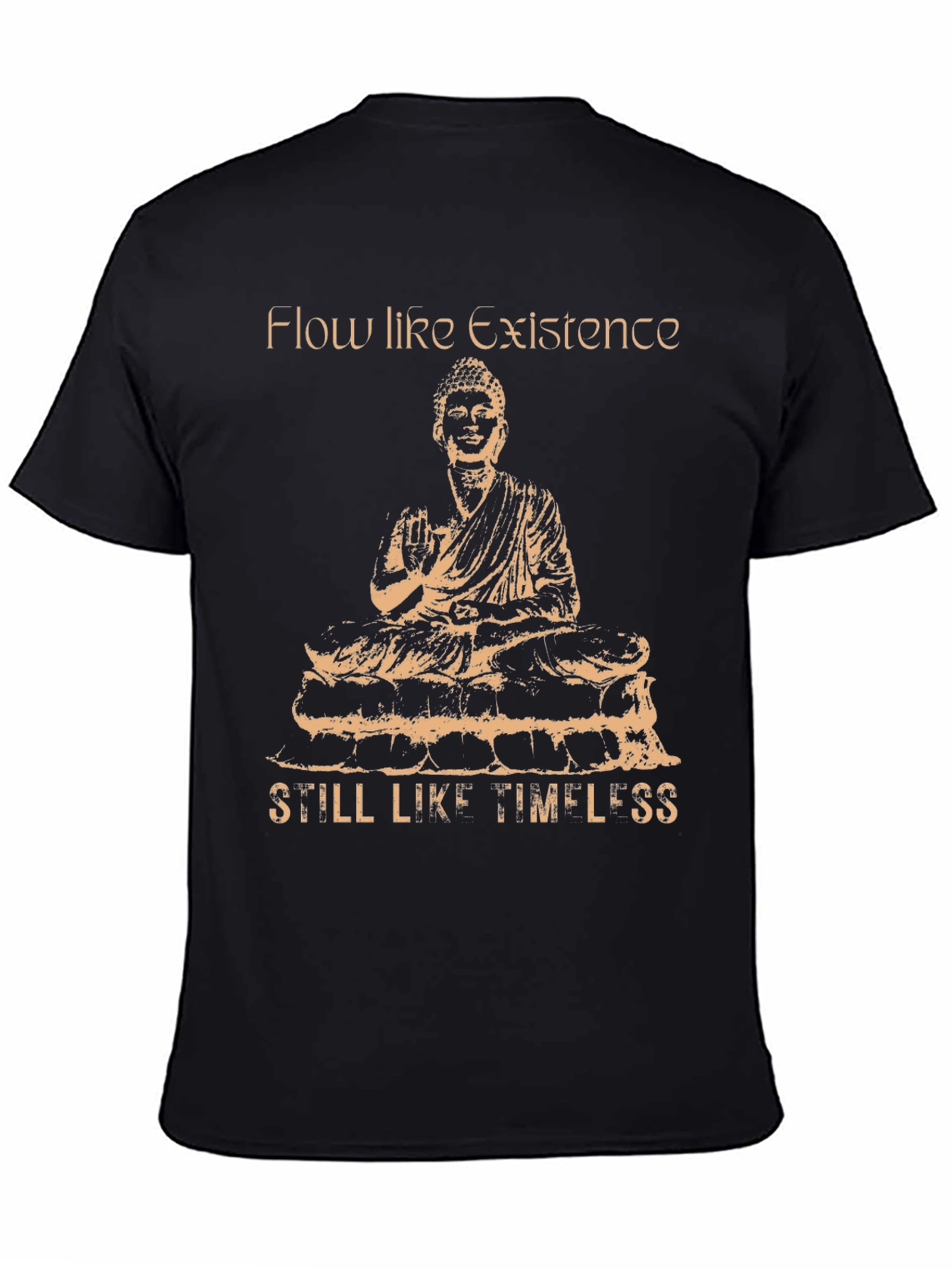 Flow Like Existence Buddha Graphic Tee