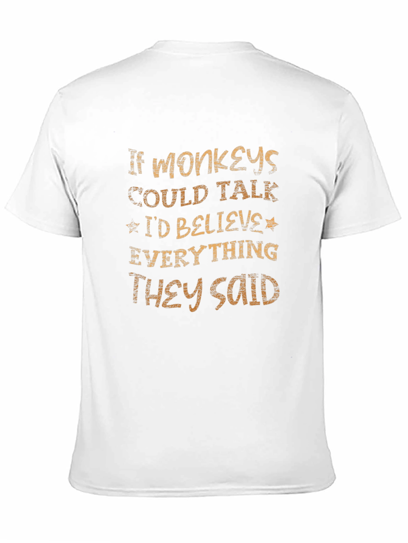 If Monkeys Could Talk T-Shirt