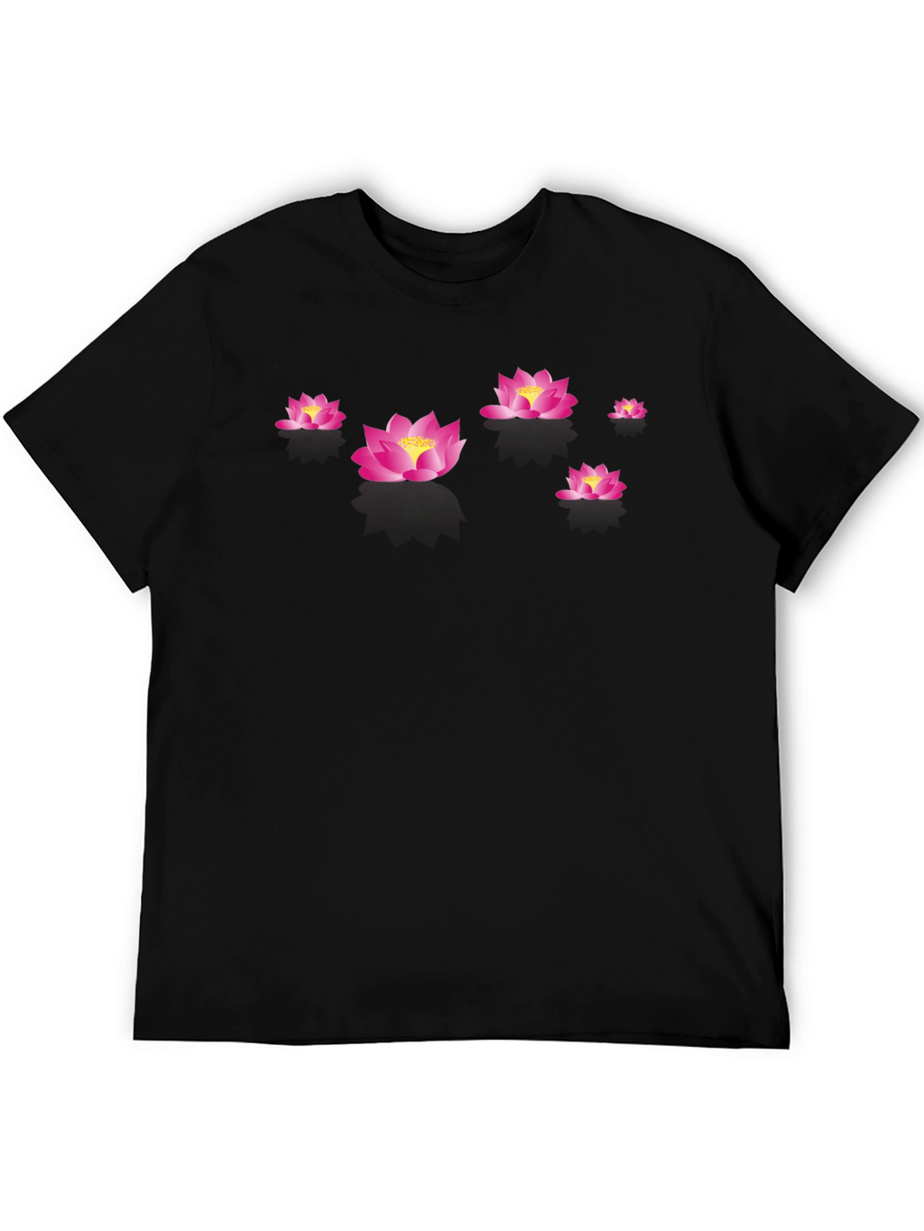 Black Lotus Blossom Tee