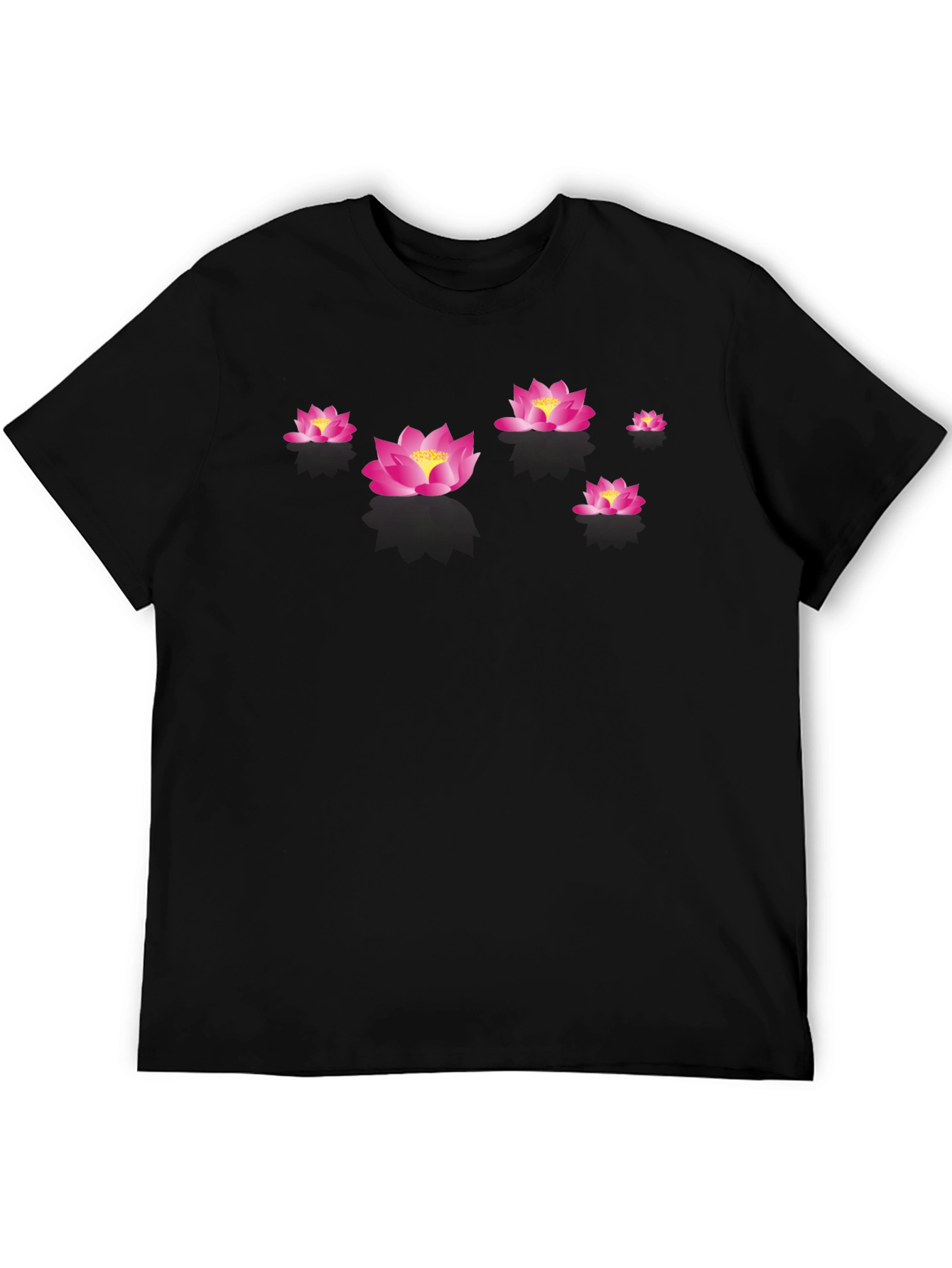 Black Lotus Blossom Tee
