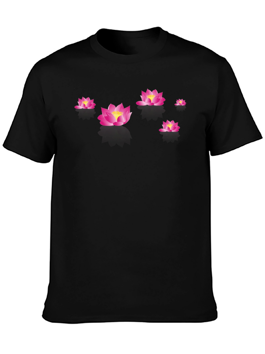 Black Lotus Blossom Tee