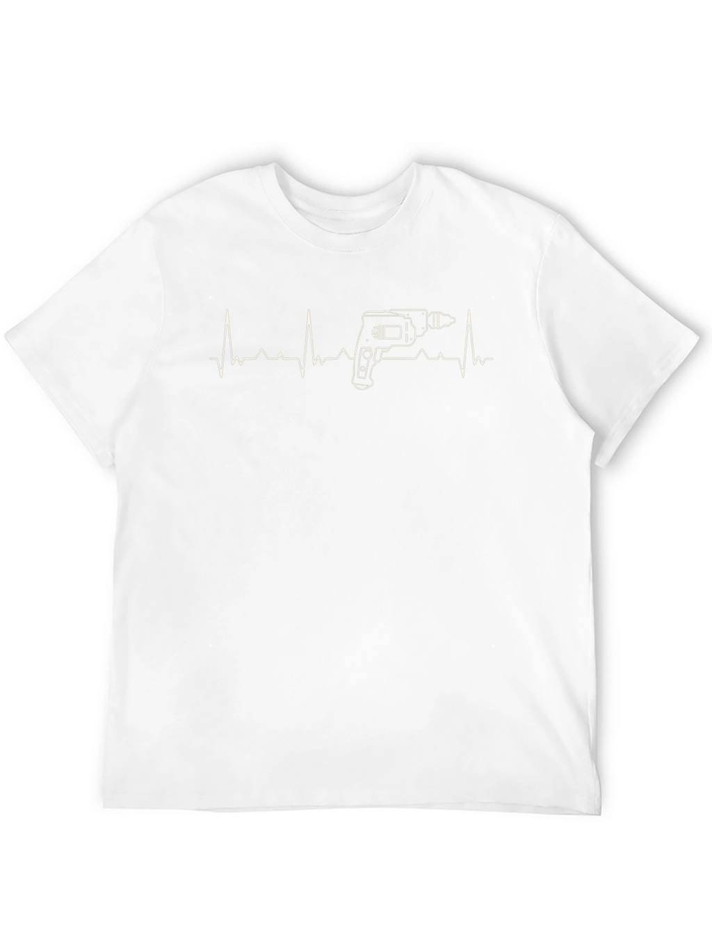 Electrician Heartbeat Graphic T-Shirt