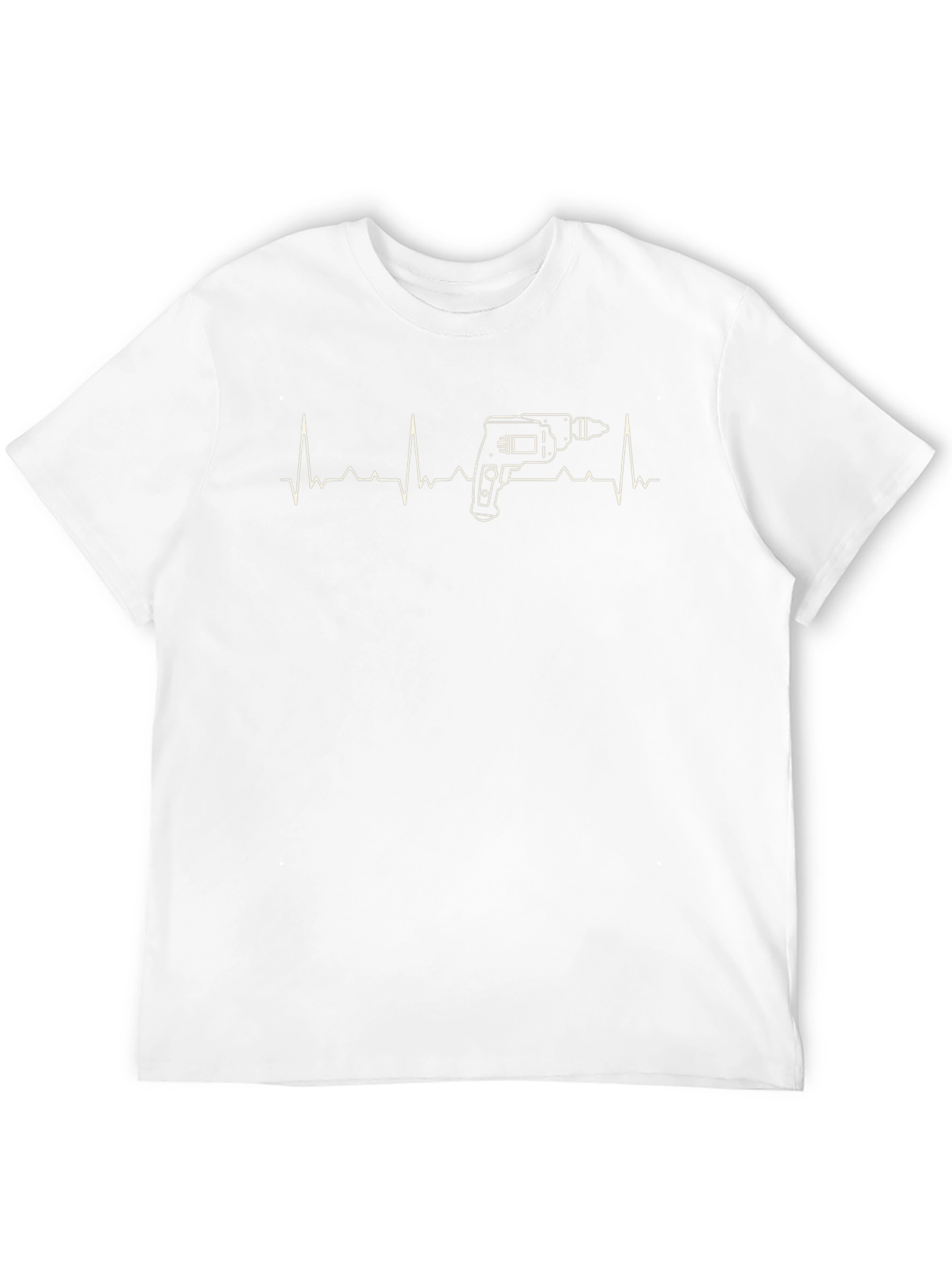 Electrician Heartbeat Graphic T-Shirt