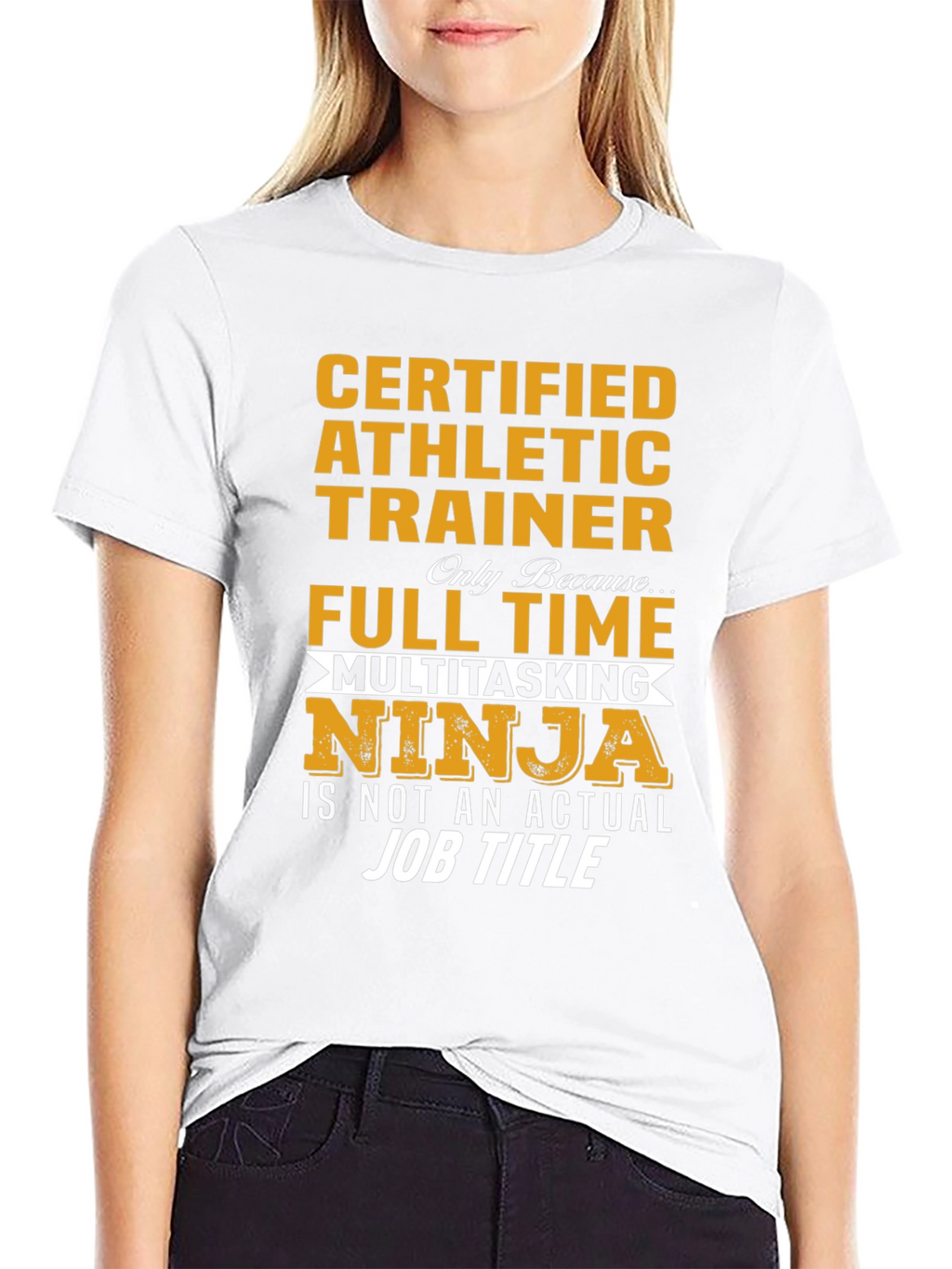 Certified Athletic Trainer Novelty T-Shirt