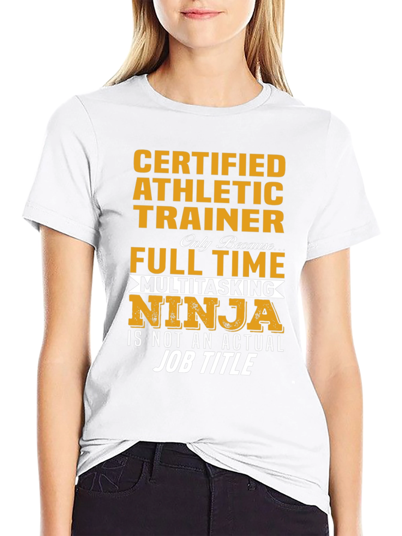 Certified Athletic Trainer Novelty T-Shirt