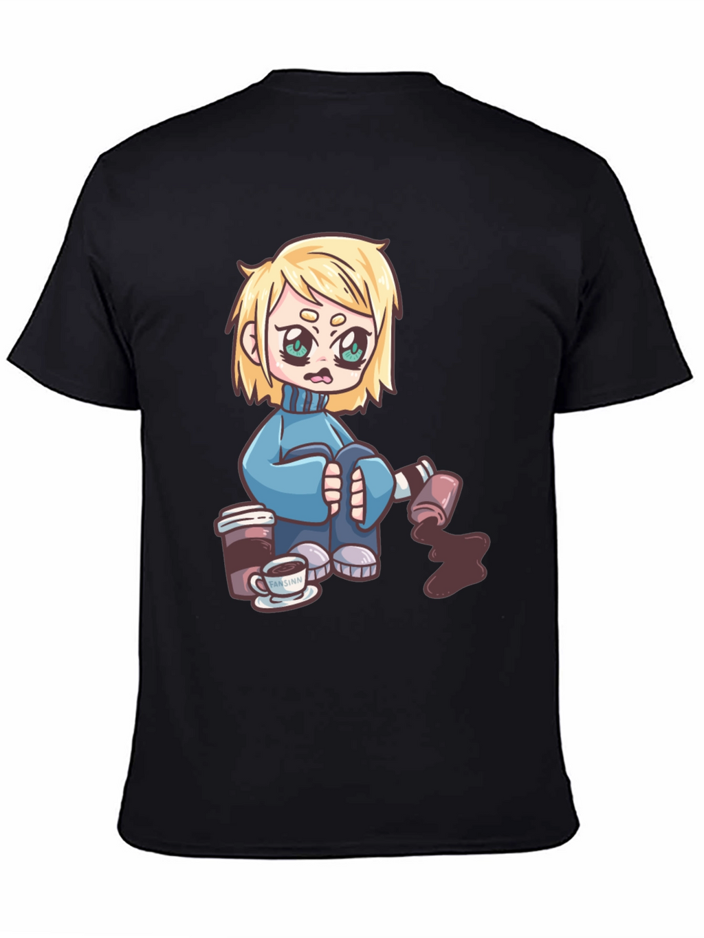 Cartoon Graphic Print T-Shirt