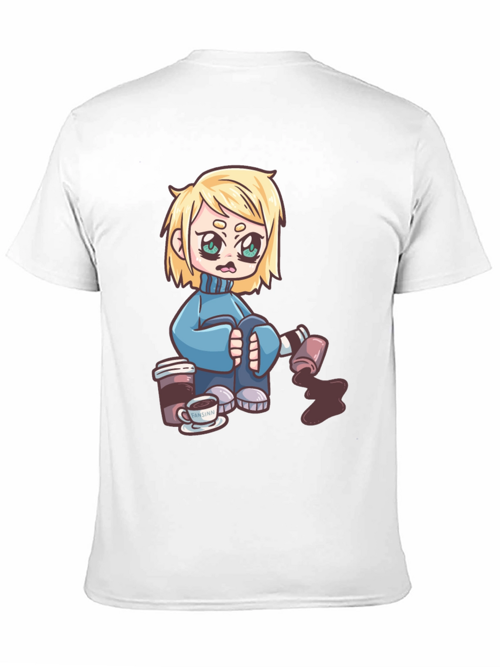 Cartoon Graphic Print T-Shirt