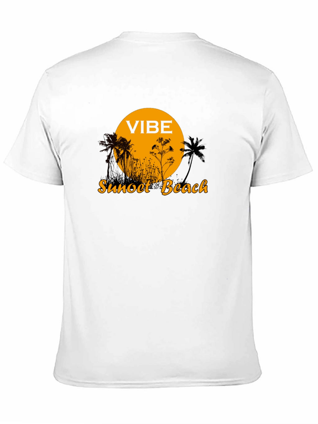 Vibe Sunset Beach Graphic T-Shirt
