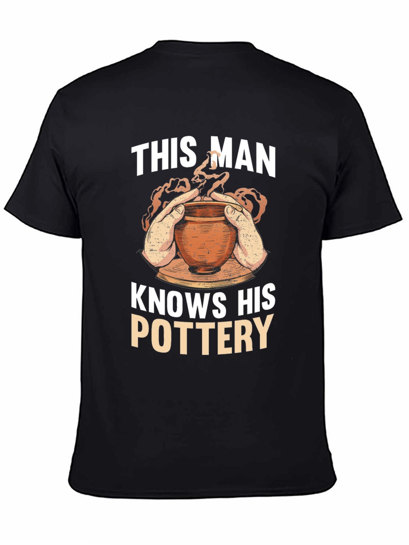 Pottery Enthusiast T-Shirt - This Man Knows His Pottery