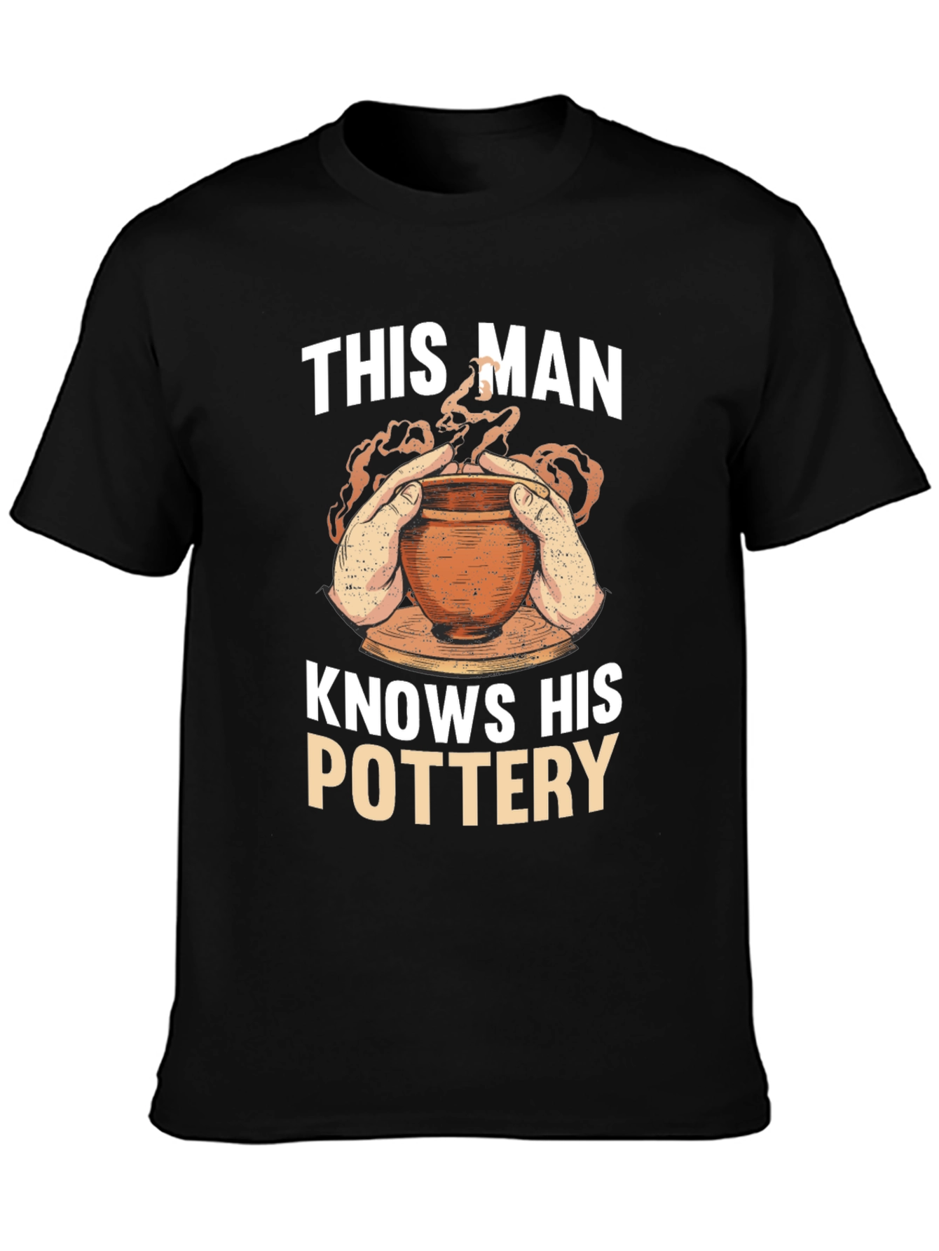 Pottery Enthusiast T-Shirt - This Man Knows His Pottery