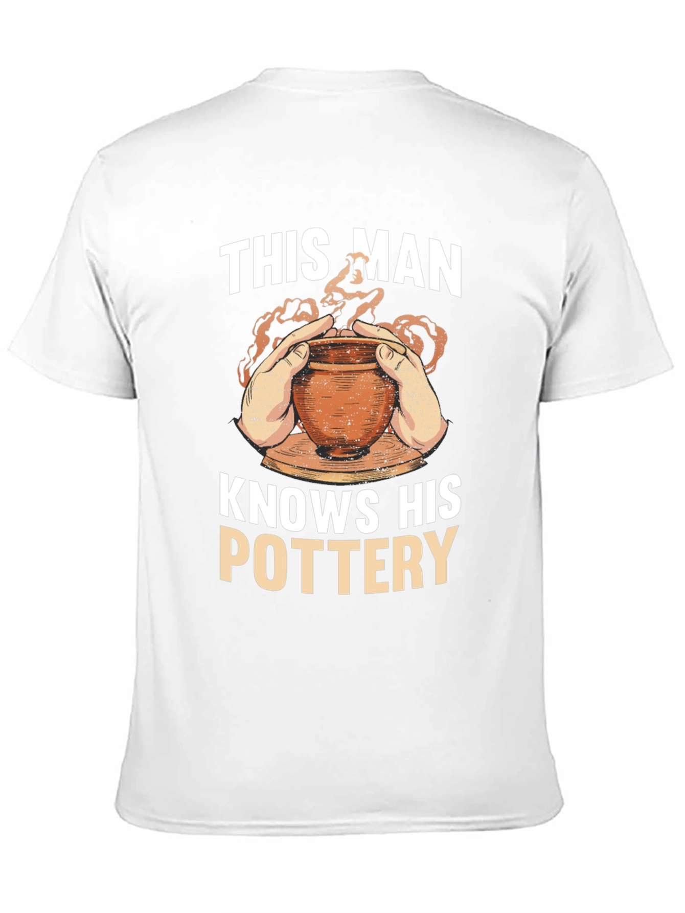 Pottery Enthusiast T-Shirt - This Man Knows His Pottery
