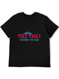 Pole Vault Raising the Bar Graphic T-Shirt