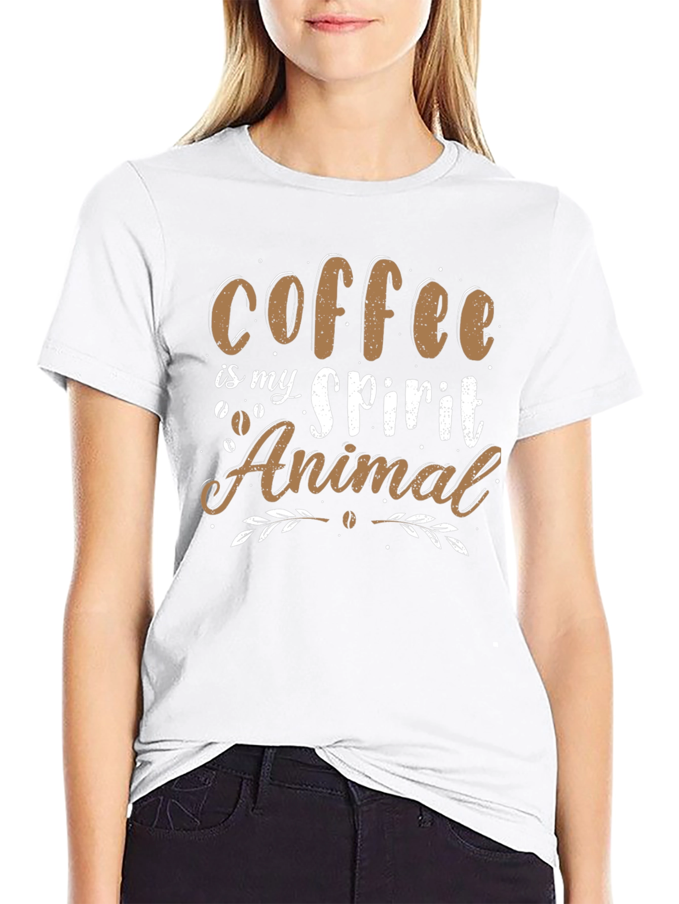 Coffee is My Spirit Animal Graphic Tee