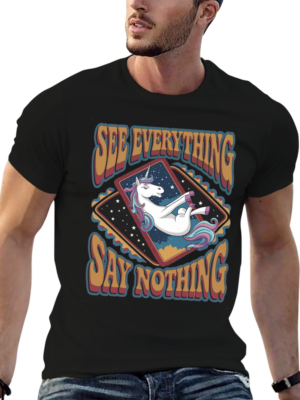 Unicorn See Everything T-Shirt