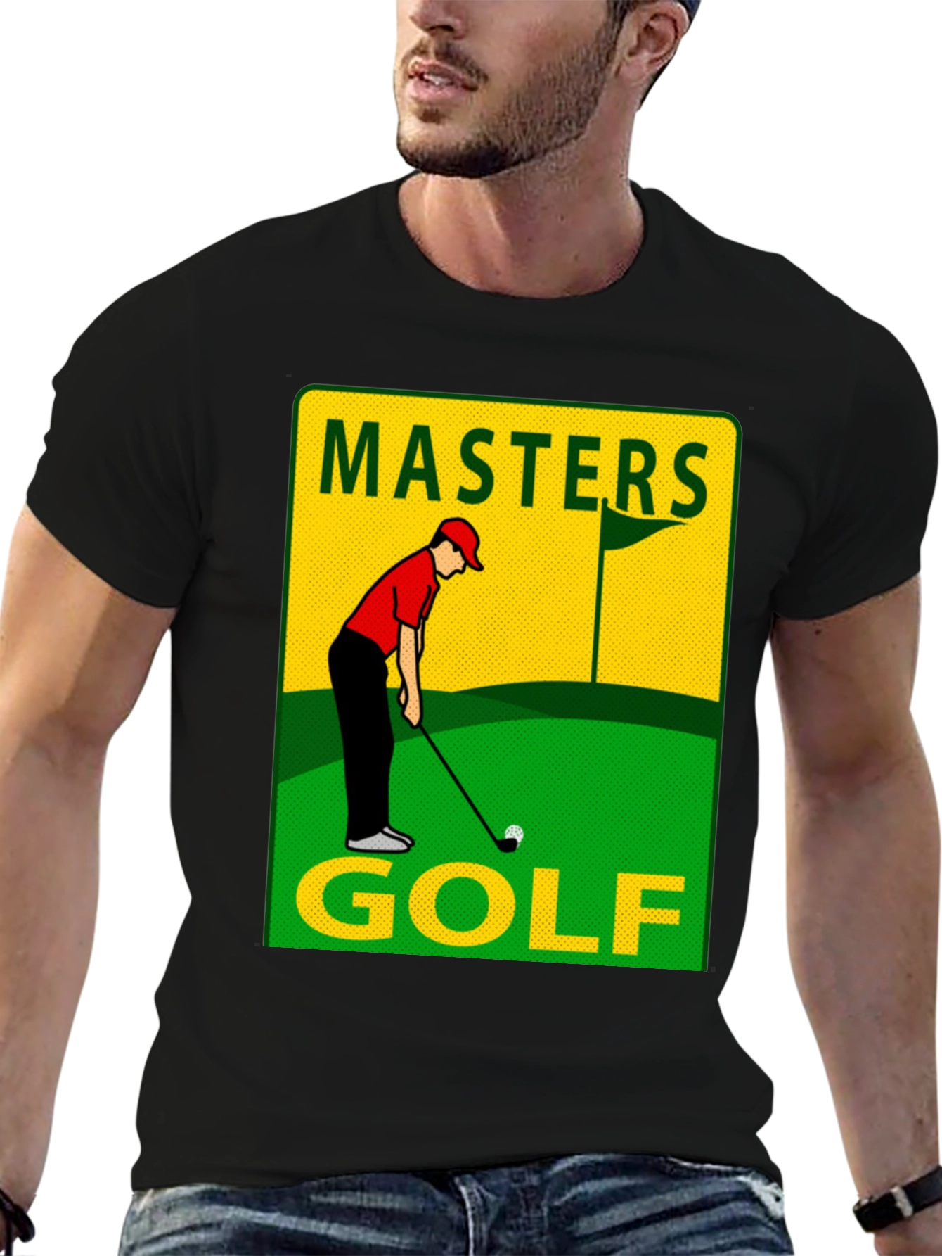 Masters Golf T-Shirt - Golfer Tee