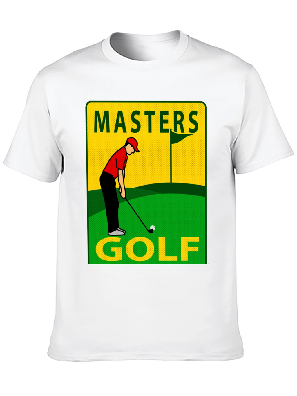 Masters Golf T-Shirt - Golfer Tee