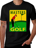 Masters Golf T-Shirt - Golfer Tee