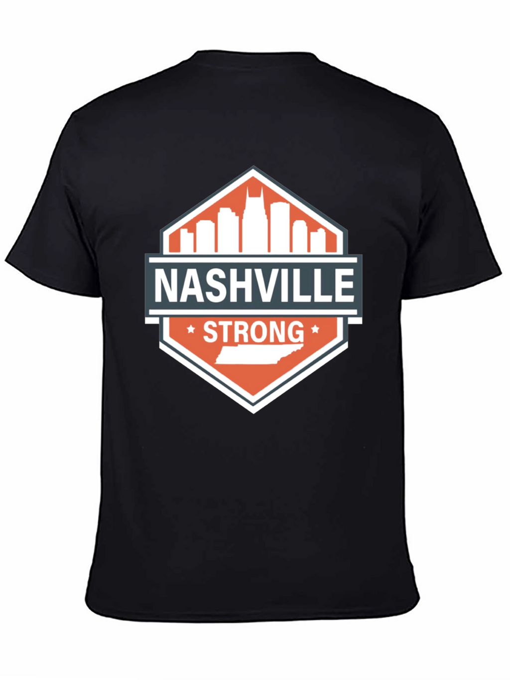 Nashville Strong Graphic Tee - City Skyline