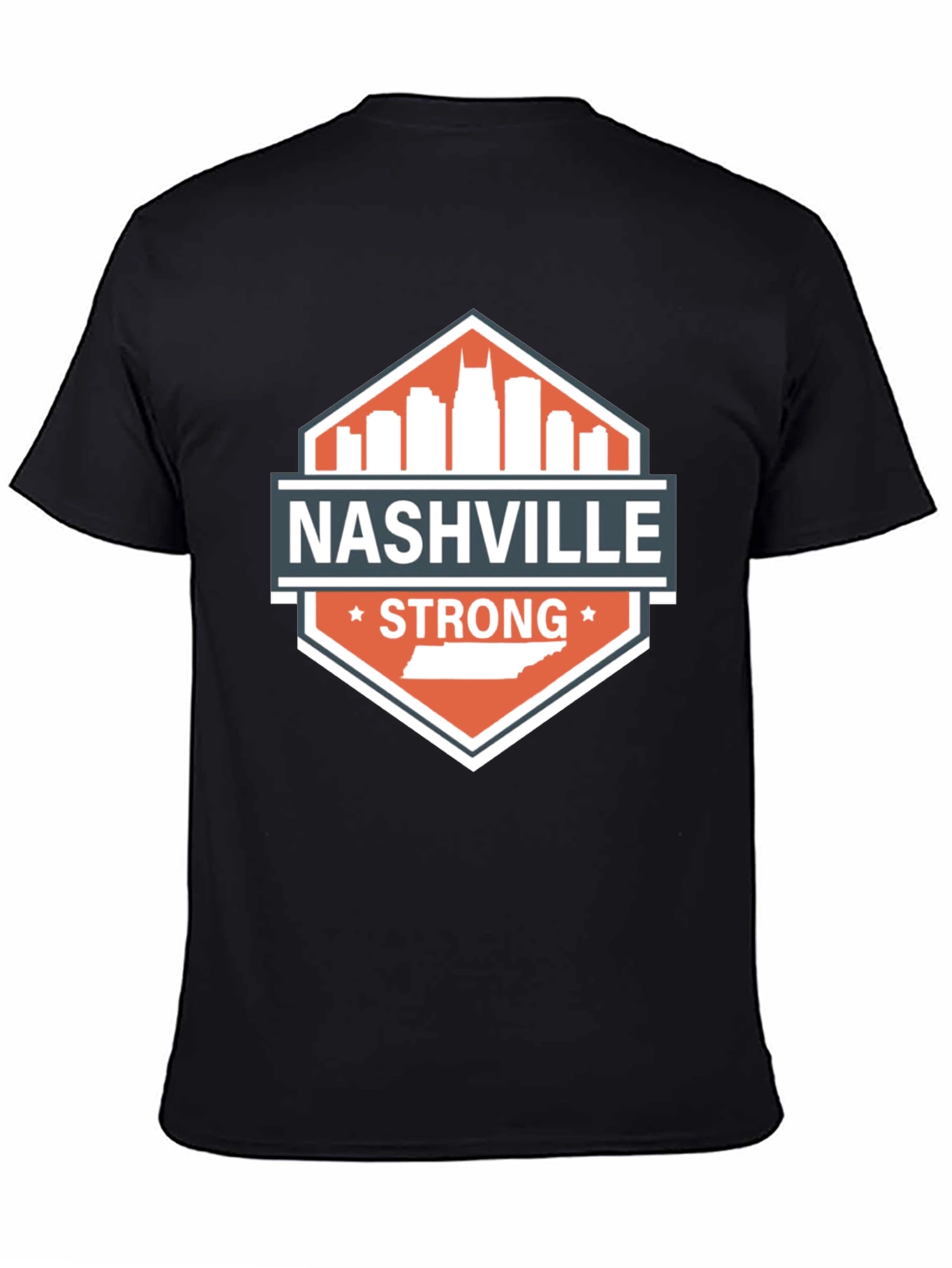 Nashville Strong Graphic Tee - City Skyline