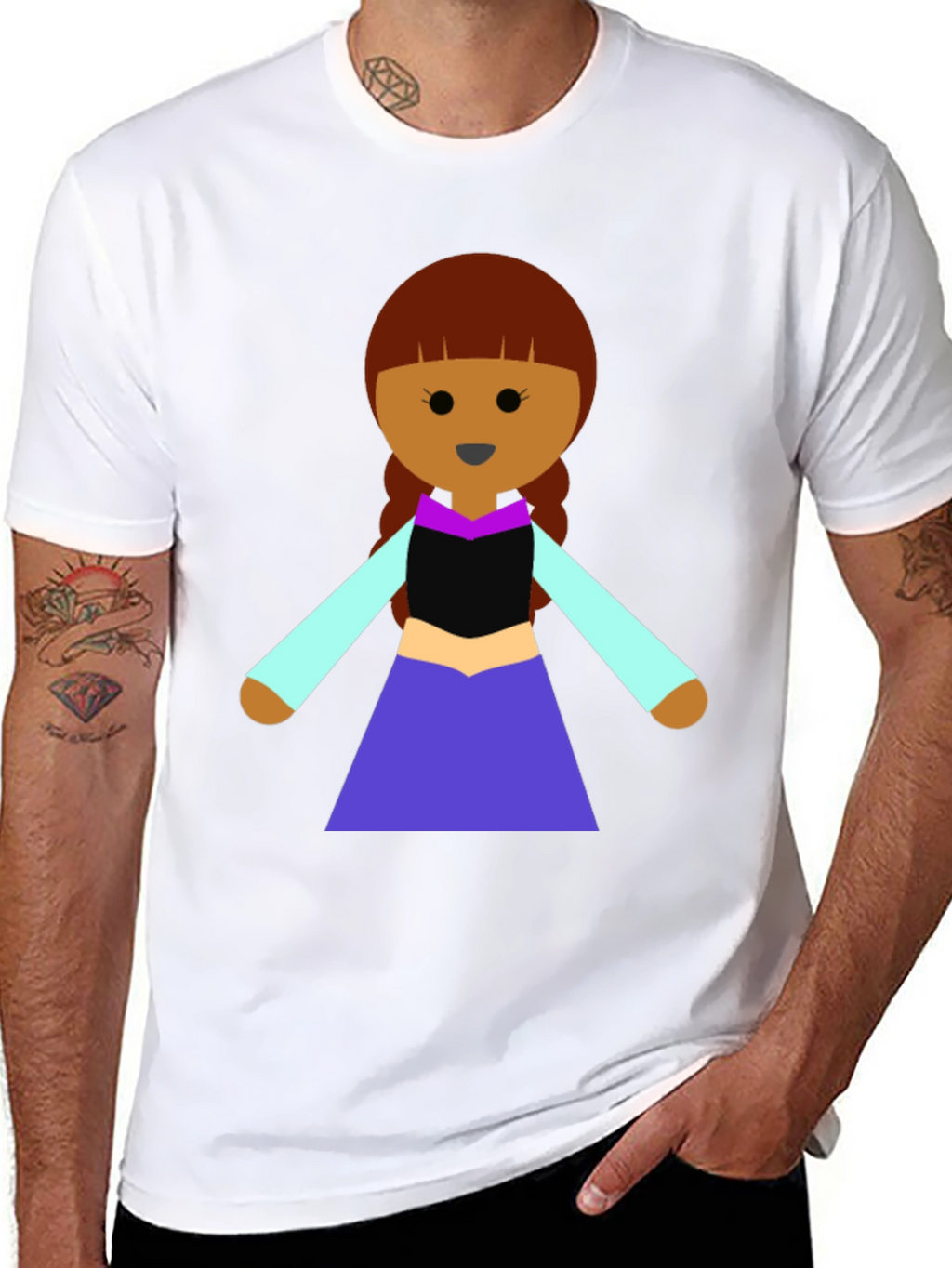 Cartoon Character T-Shirt