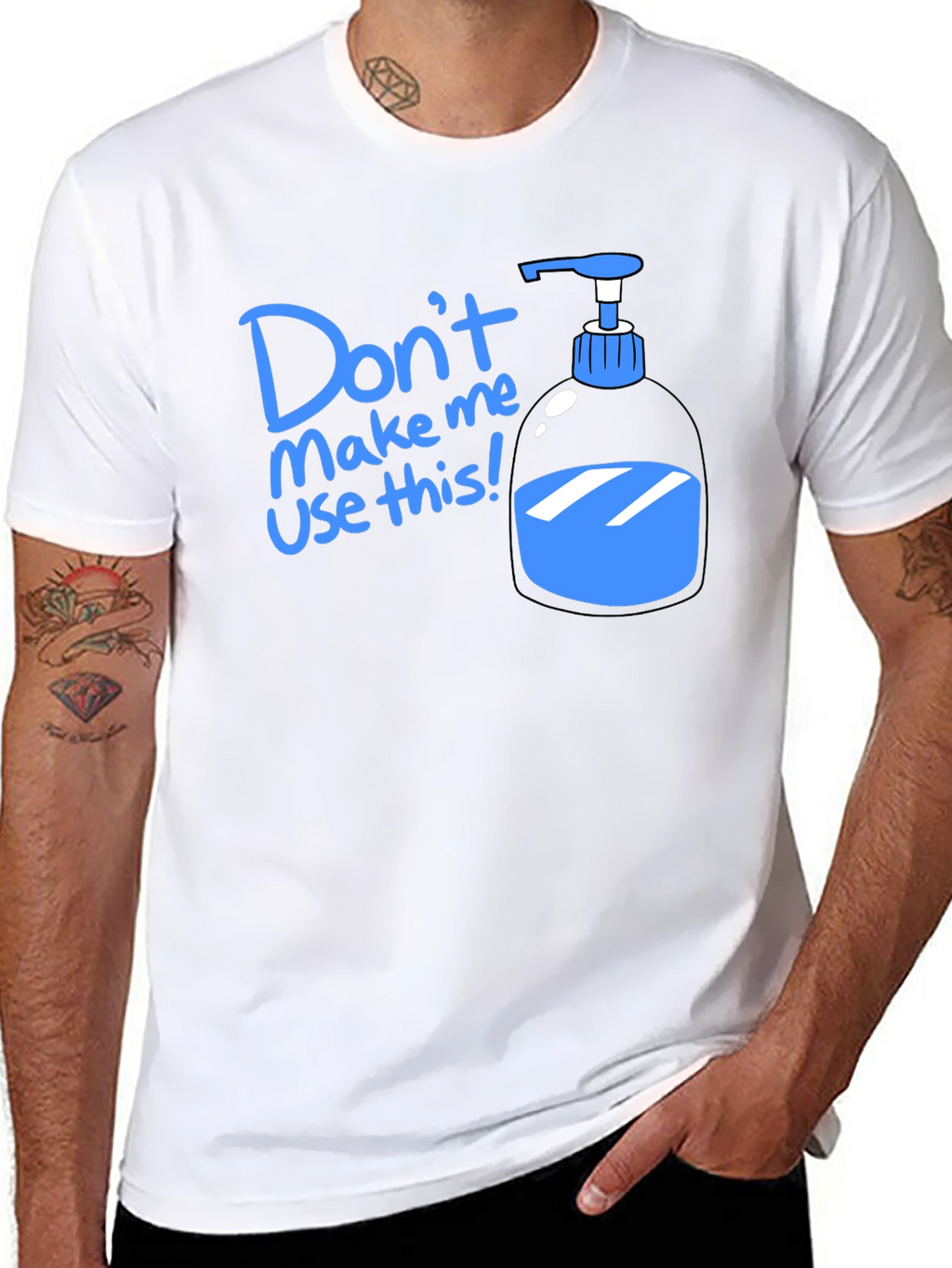 Humorous Dont Make Me Use This T-Shirt