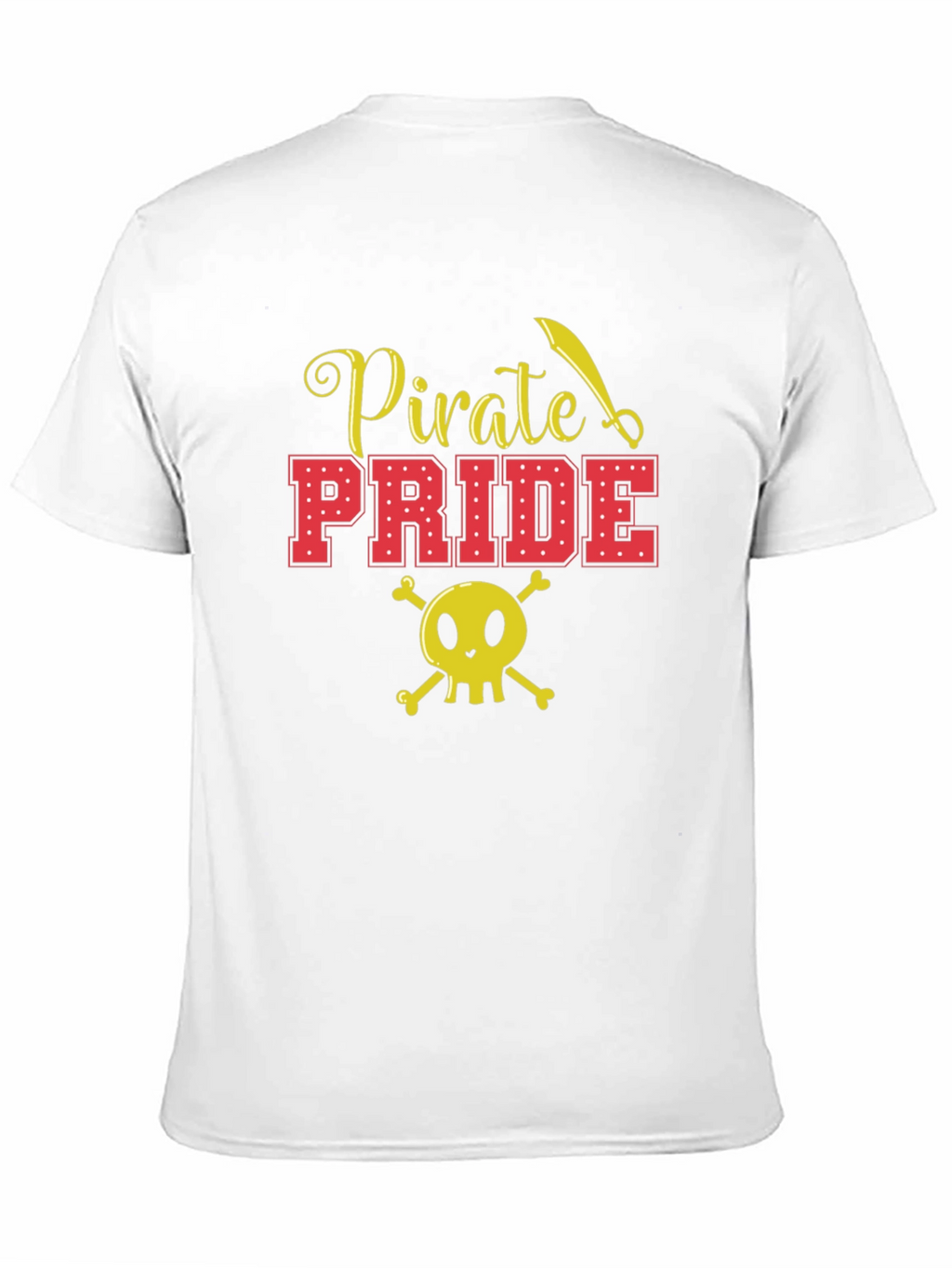 Pirate Pride Graphic T-Shirt - Black Cotton Tee