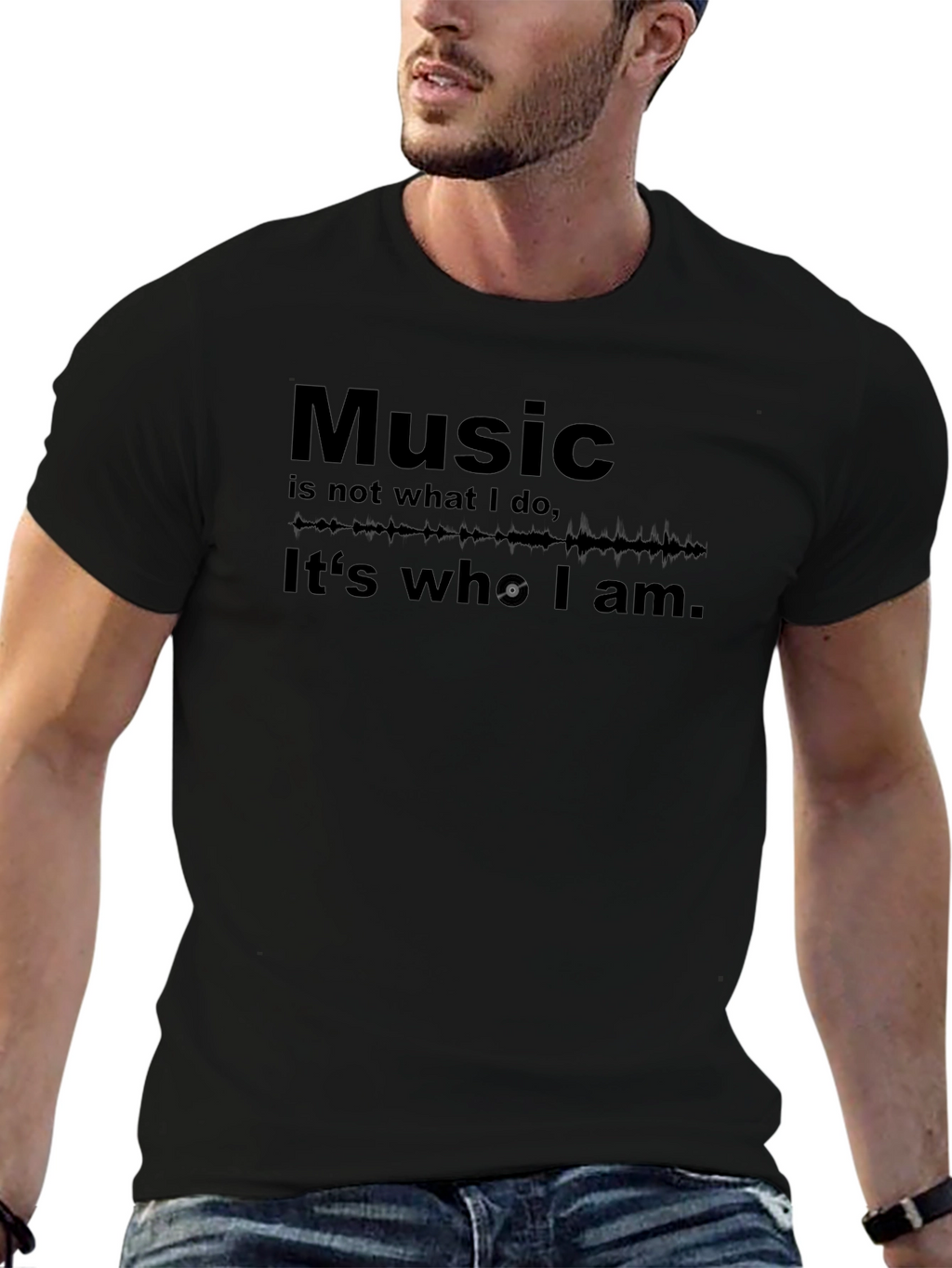 Music is Who I Am T-Shirt