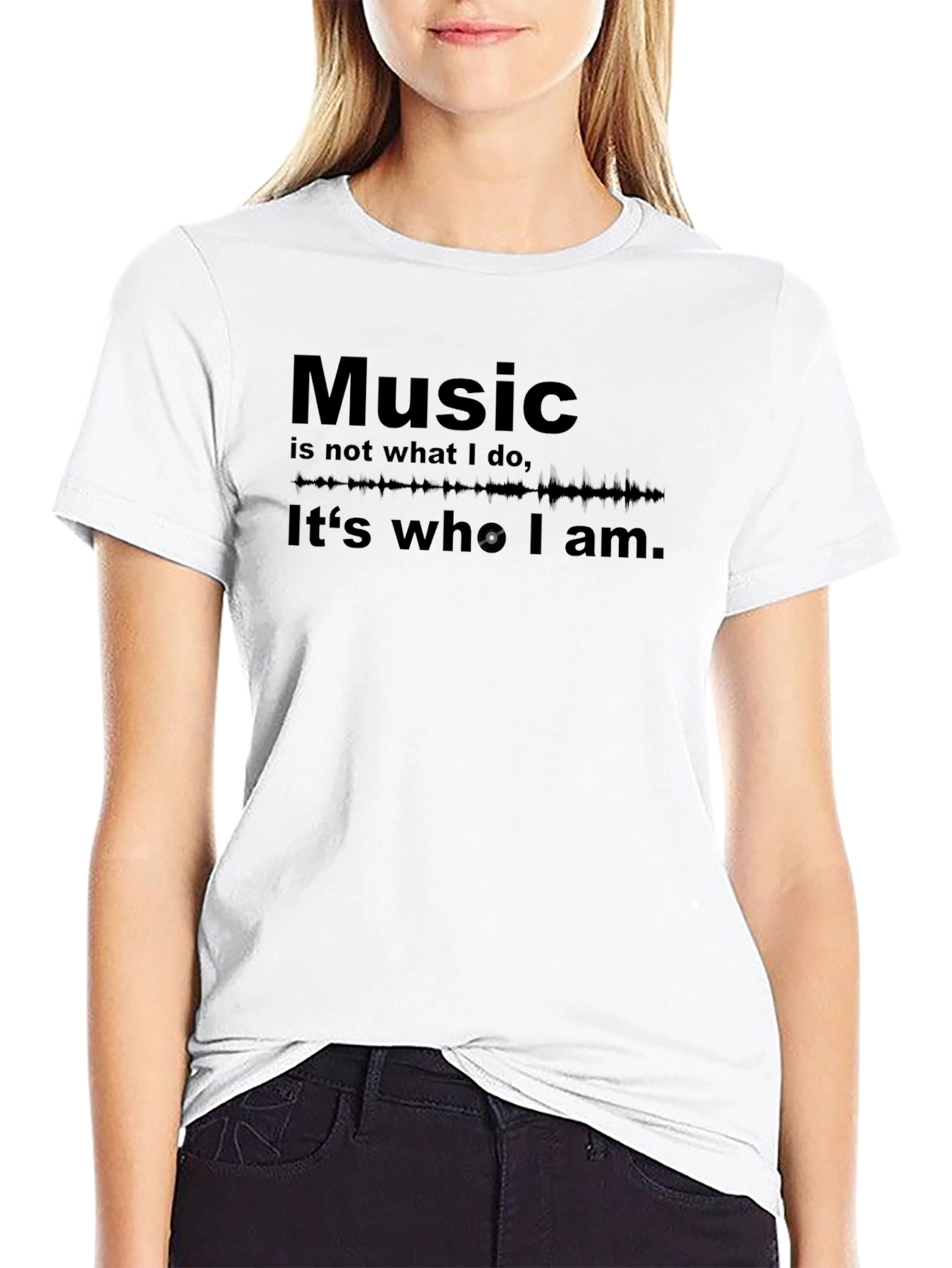 Music is Who I Am T-Shirt