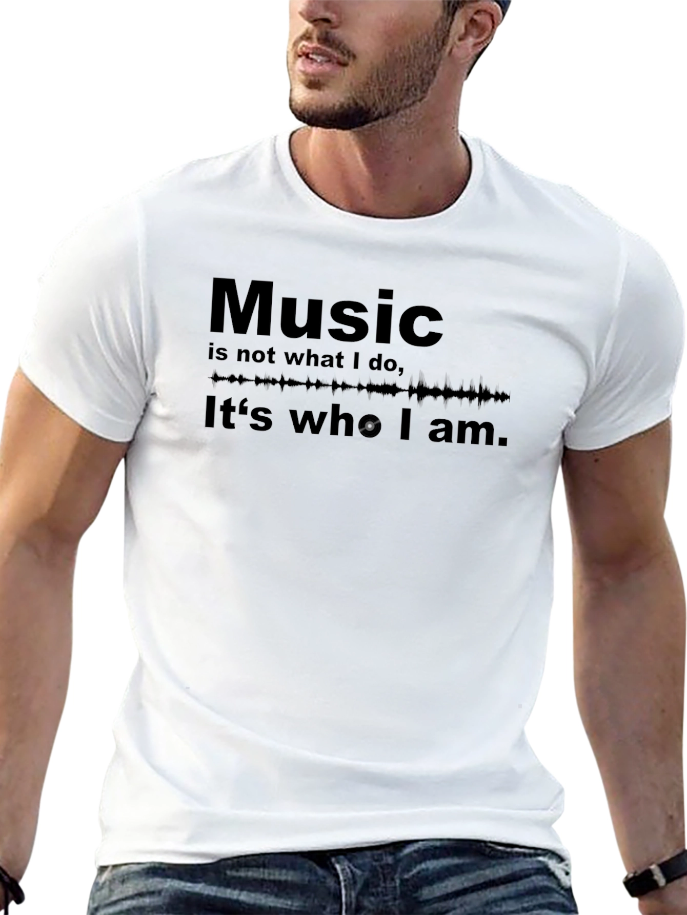 Music is Who I Am T-Shirt