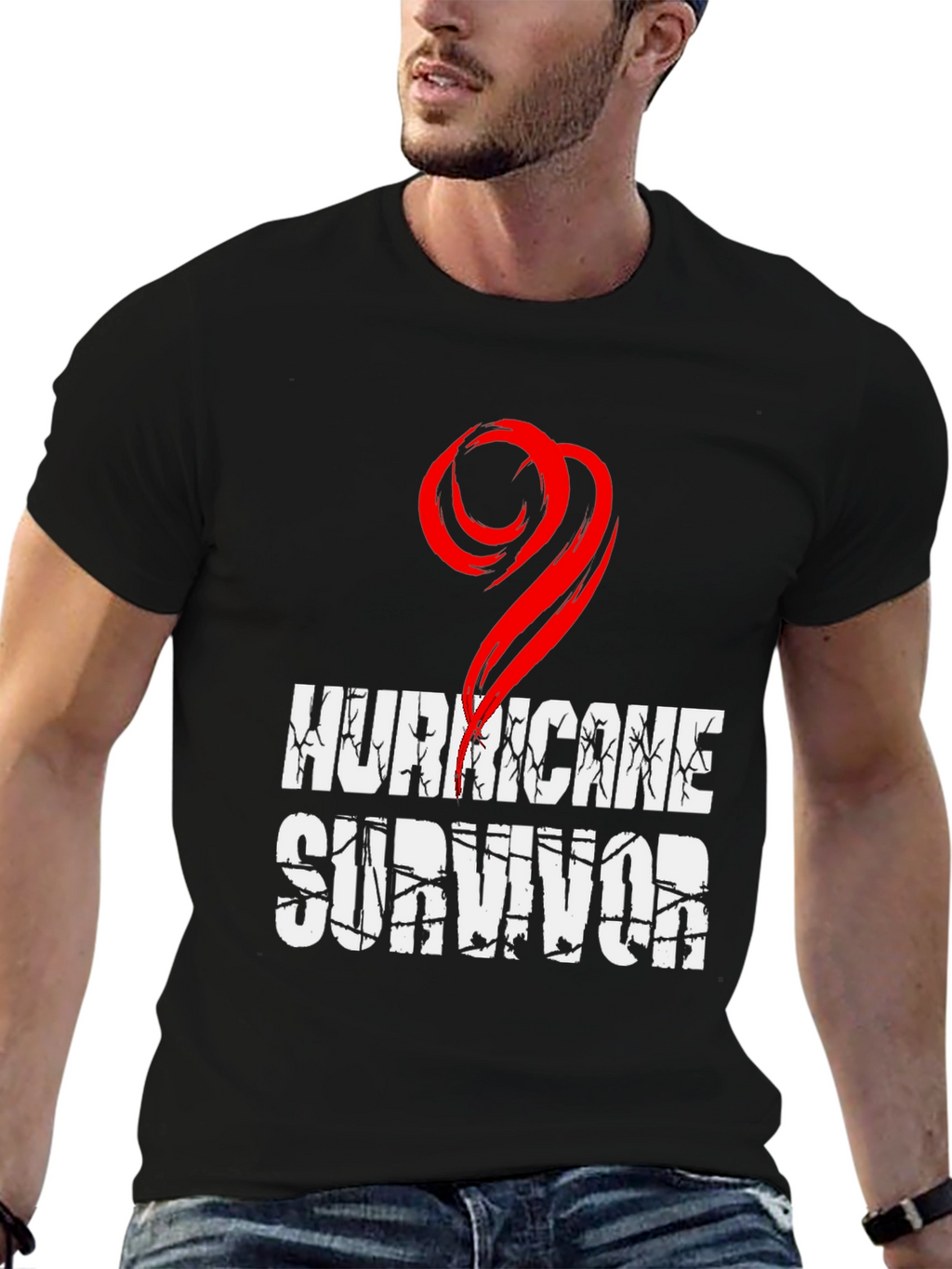 Hurricane Survivor Graphic T-Shirt
