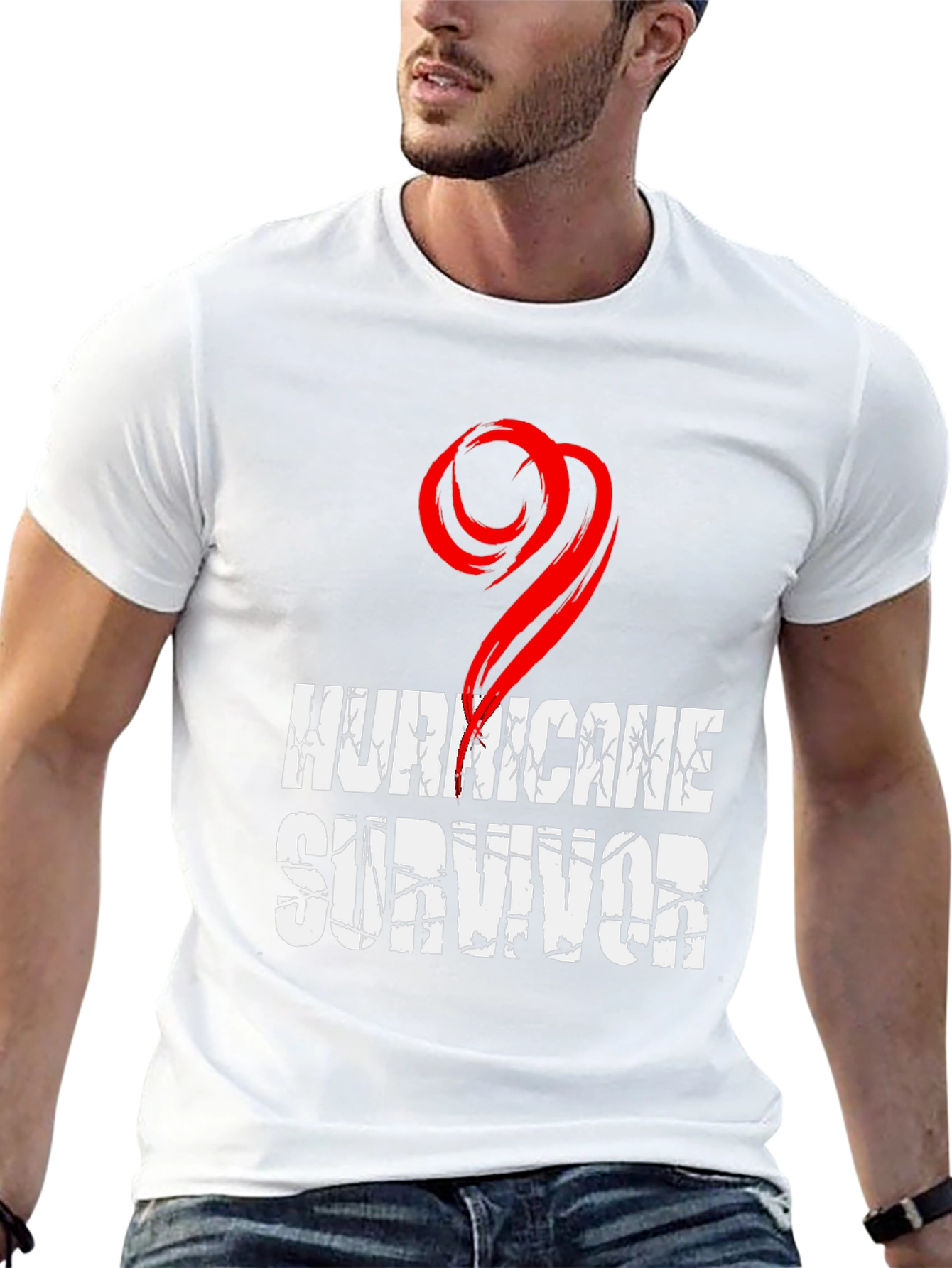 Hurricane Survivor Graphic T-Shirt