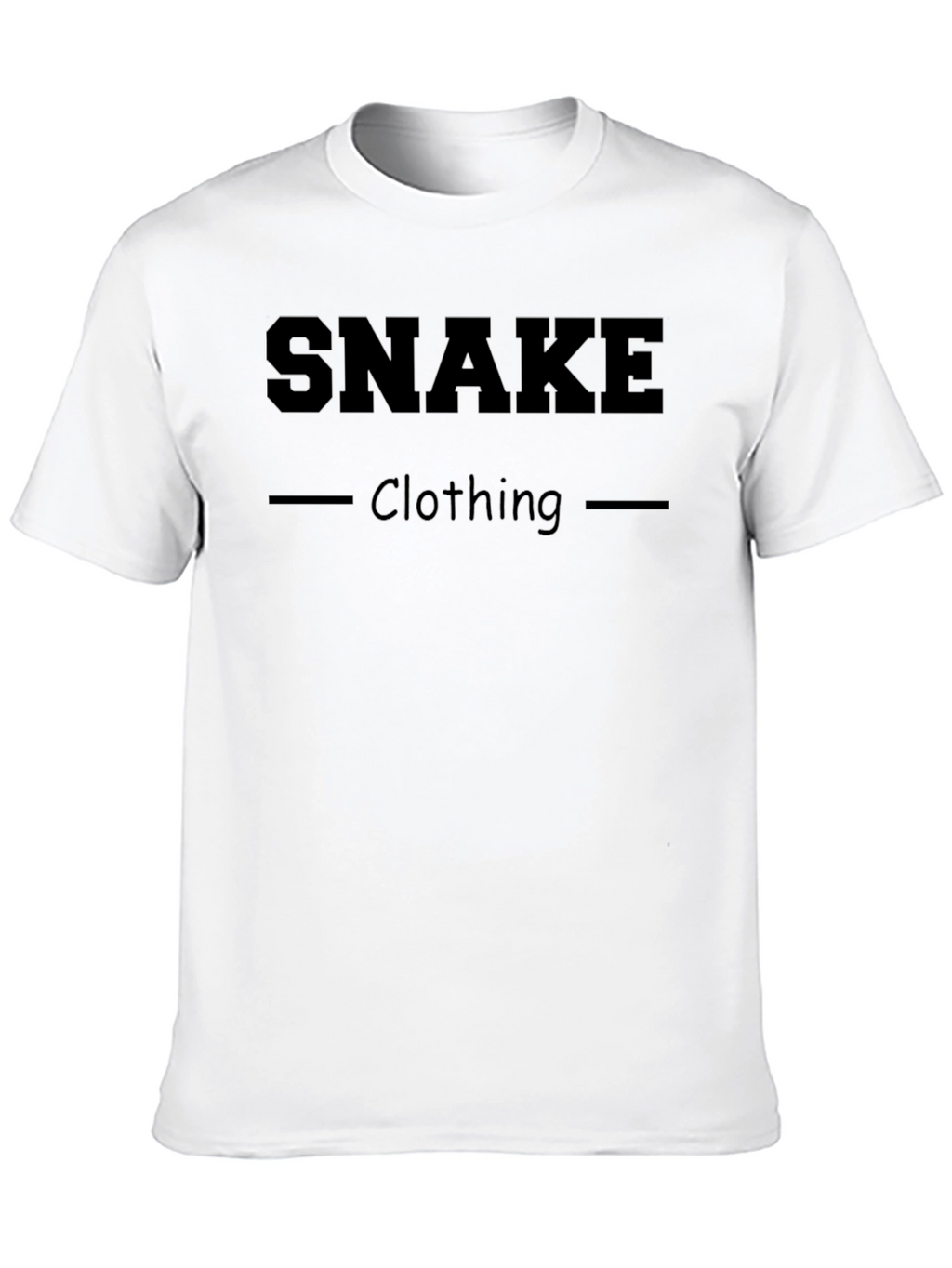 Snake Clothing Mens Black T-Shirt