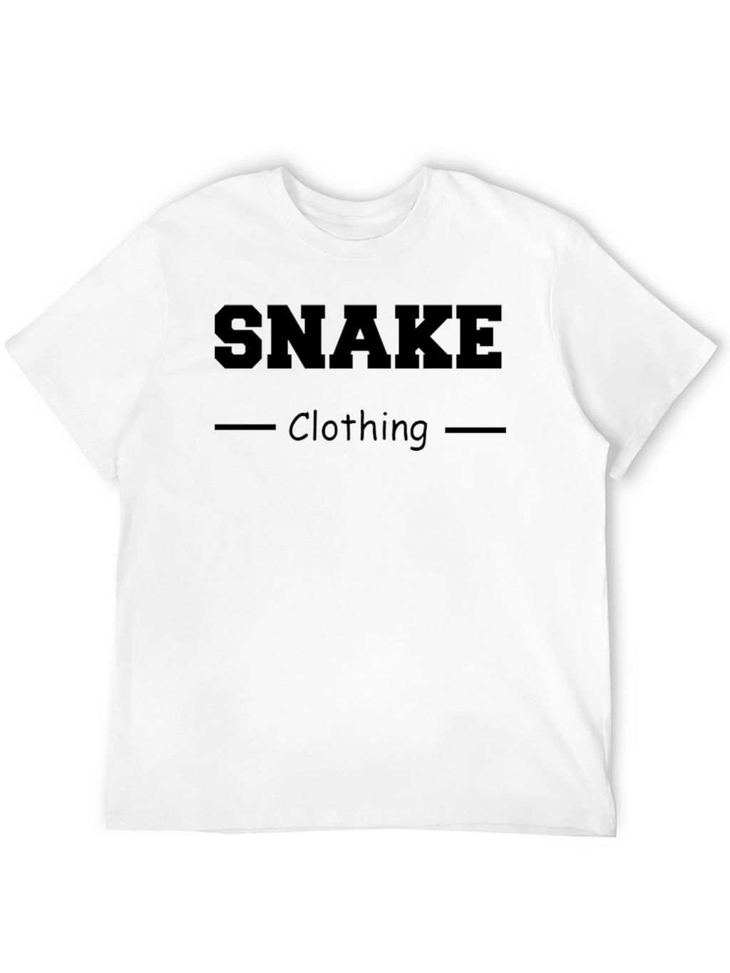 Snake Clothing Mens Black T-Shirt