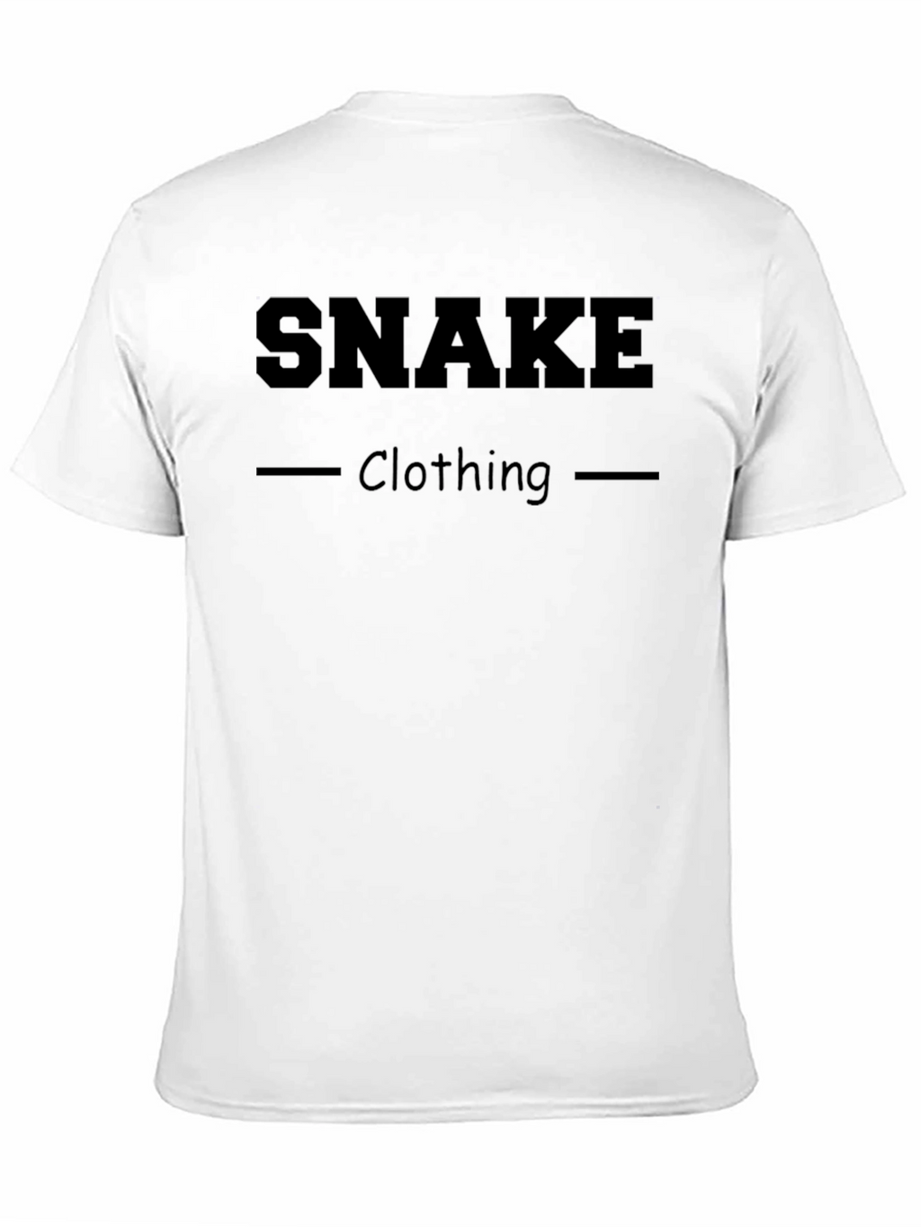 Snake Clothing Mens Black T-Shirt