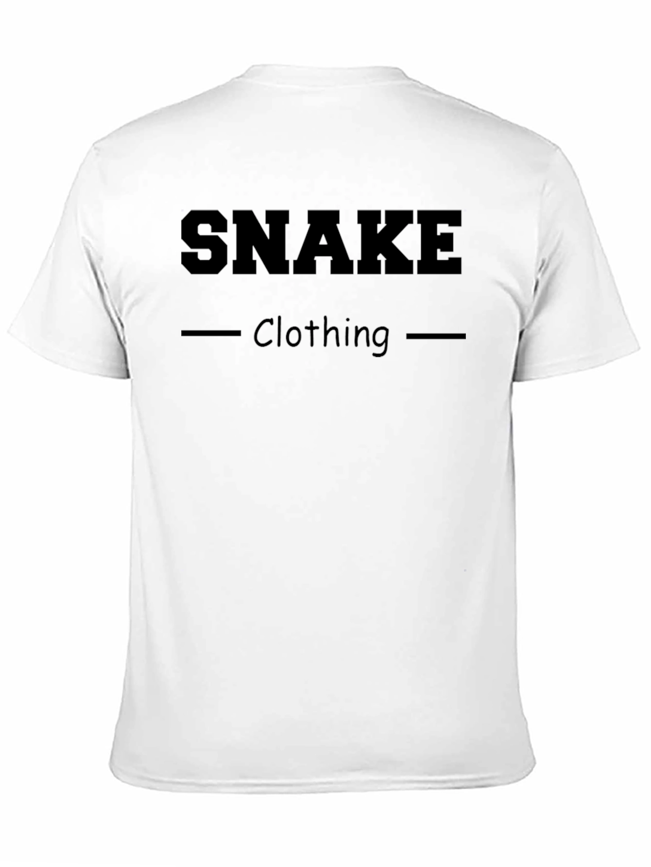 Snake Clothing Mens Black T-Shirt