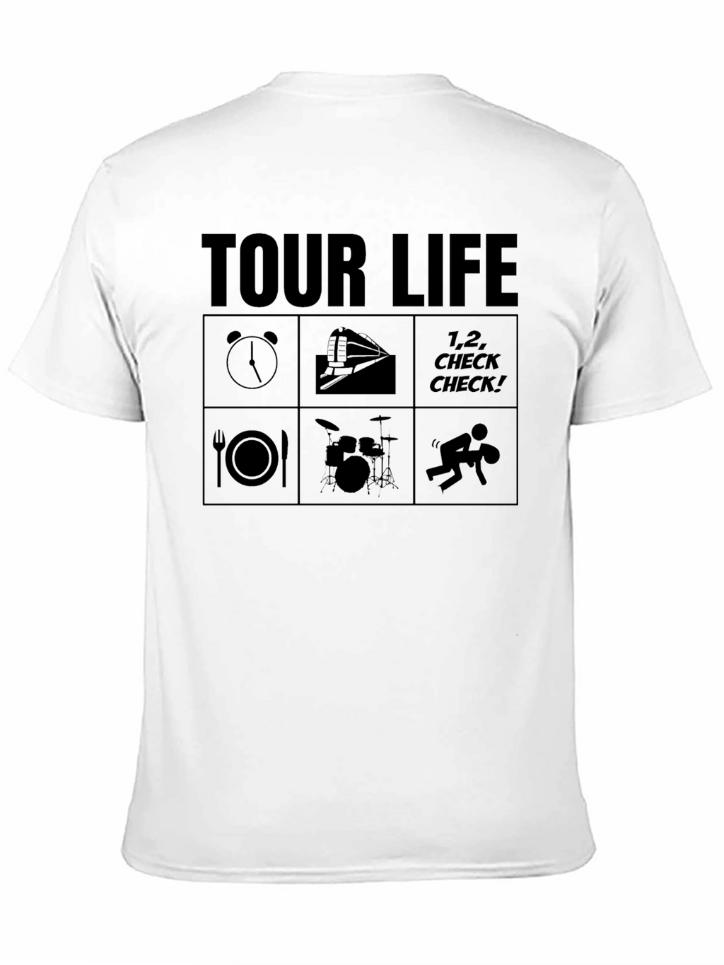 Tour Life Graphic Tee - Musicians T-Shirt