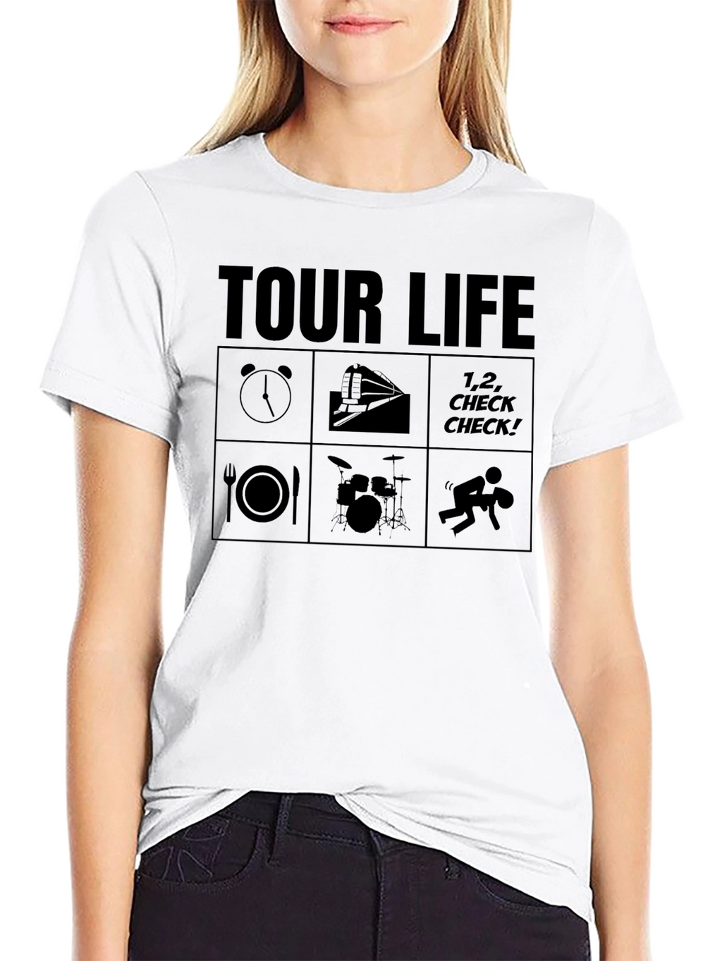 Tour Life Graphic Tee - Musicians T-Shirt