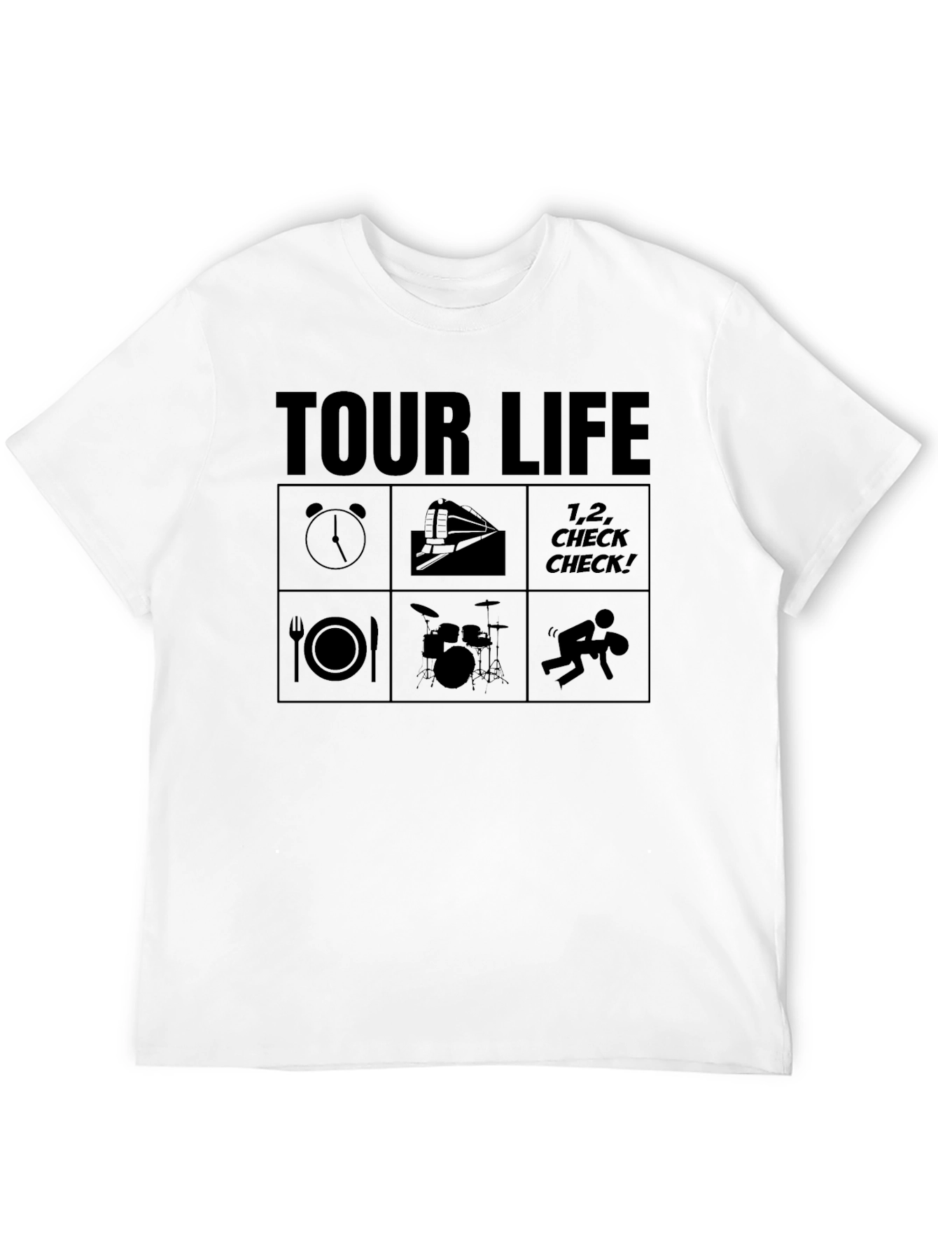 Tour Life Graphic Tee - Musicians T-Shirt