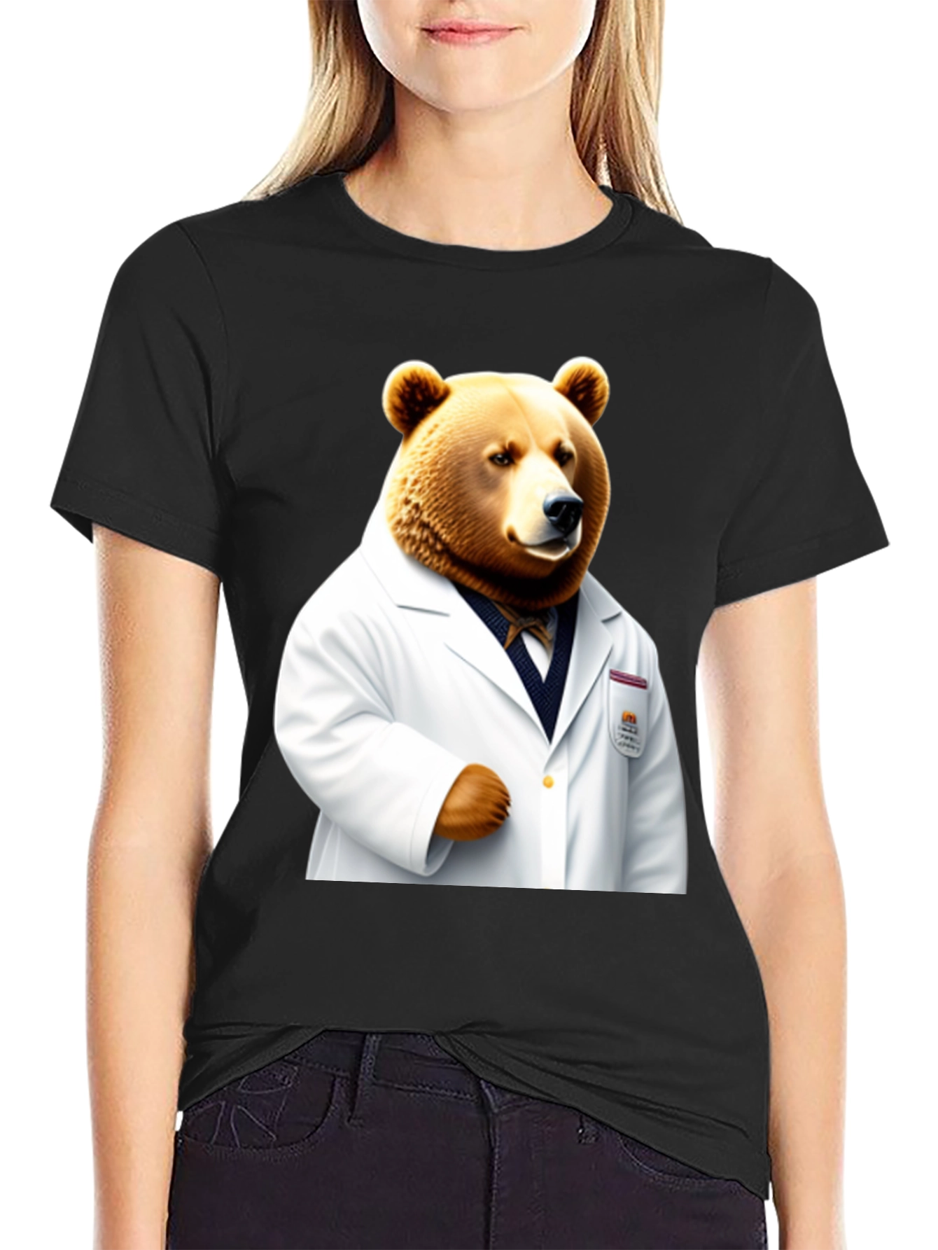 Bear Doctor T-Shirt - Novelty Animal Tee