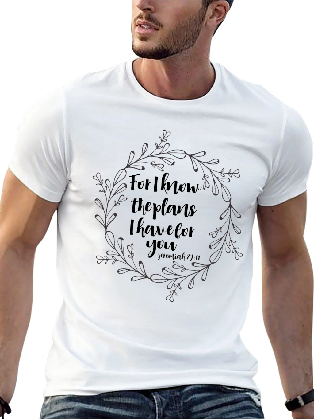 Faith-Based Graphic Tee: Jeremiah 29:11