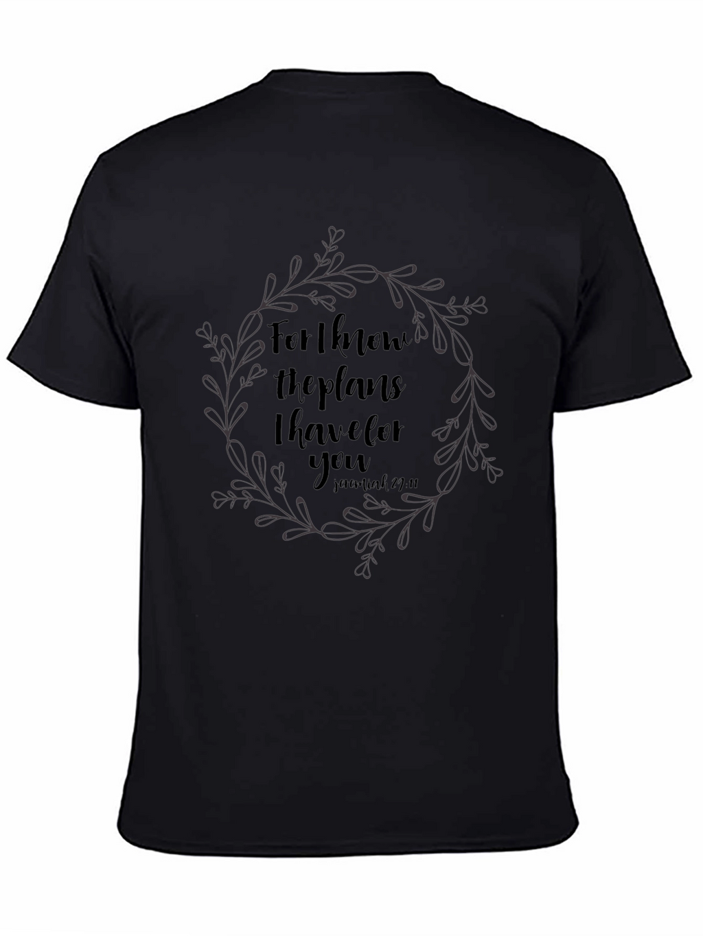 Faith-Based Graphic Tee: Jeremiah 29:11