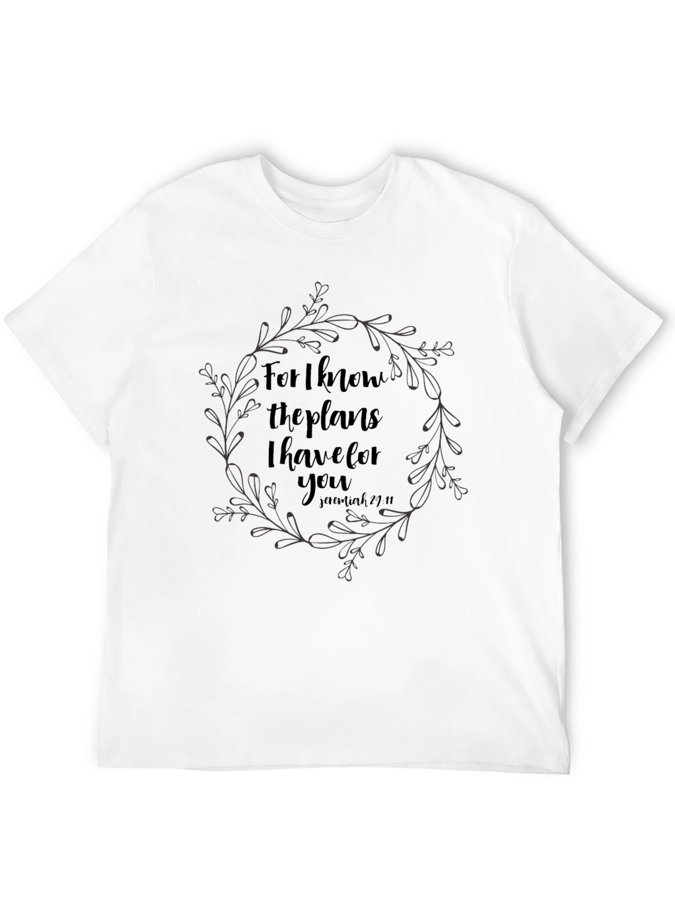 Faith-Based Graphic Tee: Jeremiah 29:11
