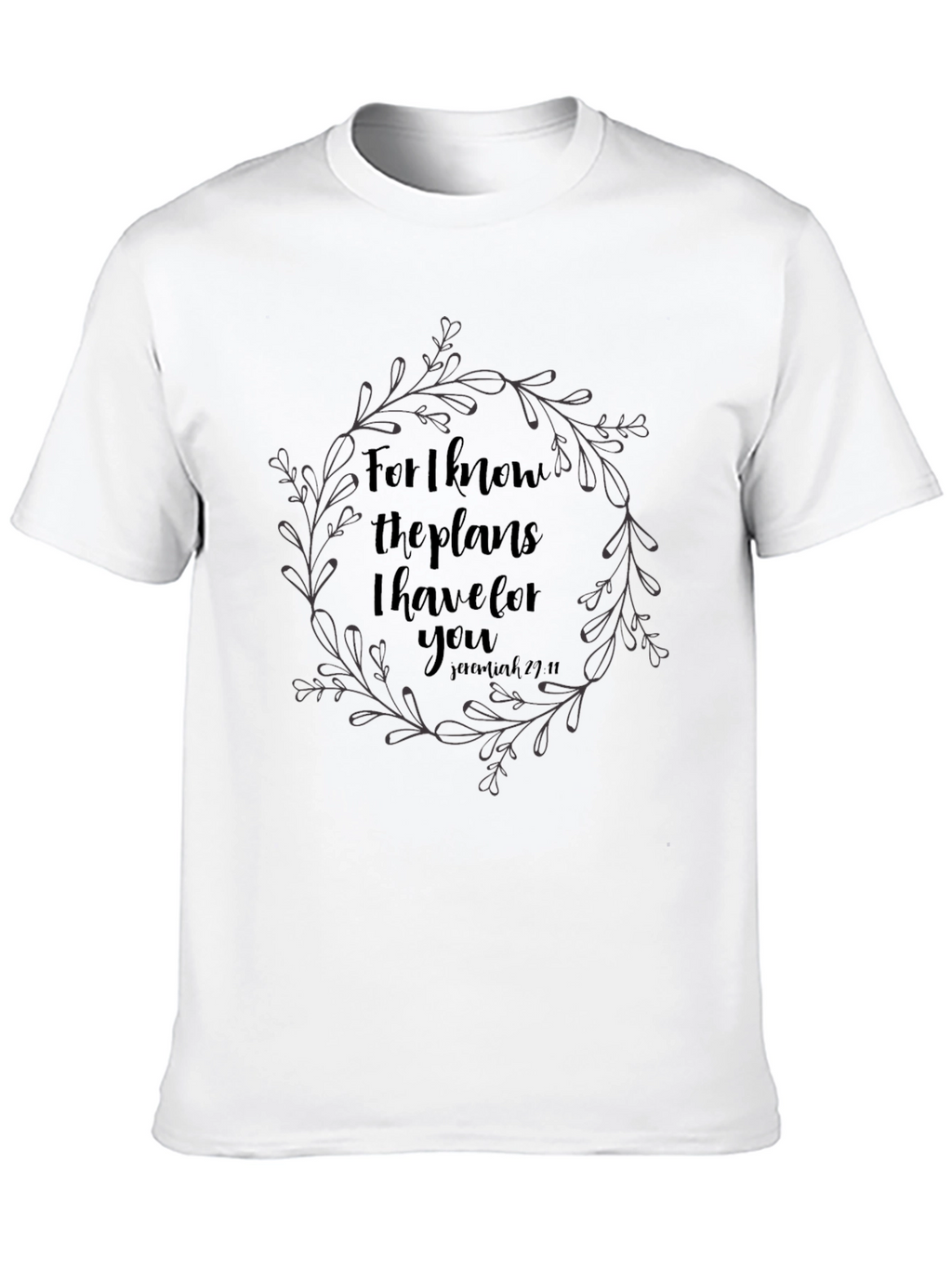Faith-Based Graphic Tee: Jeremiah 29:11