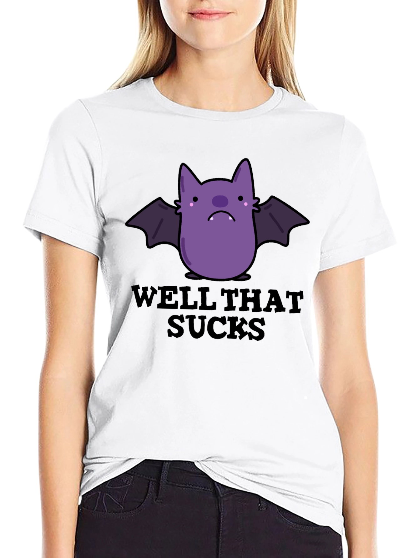 Well That Sucks Bat T-Shirt - Funny Graphic Tee