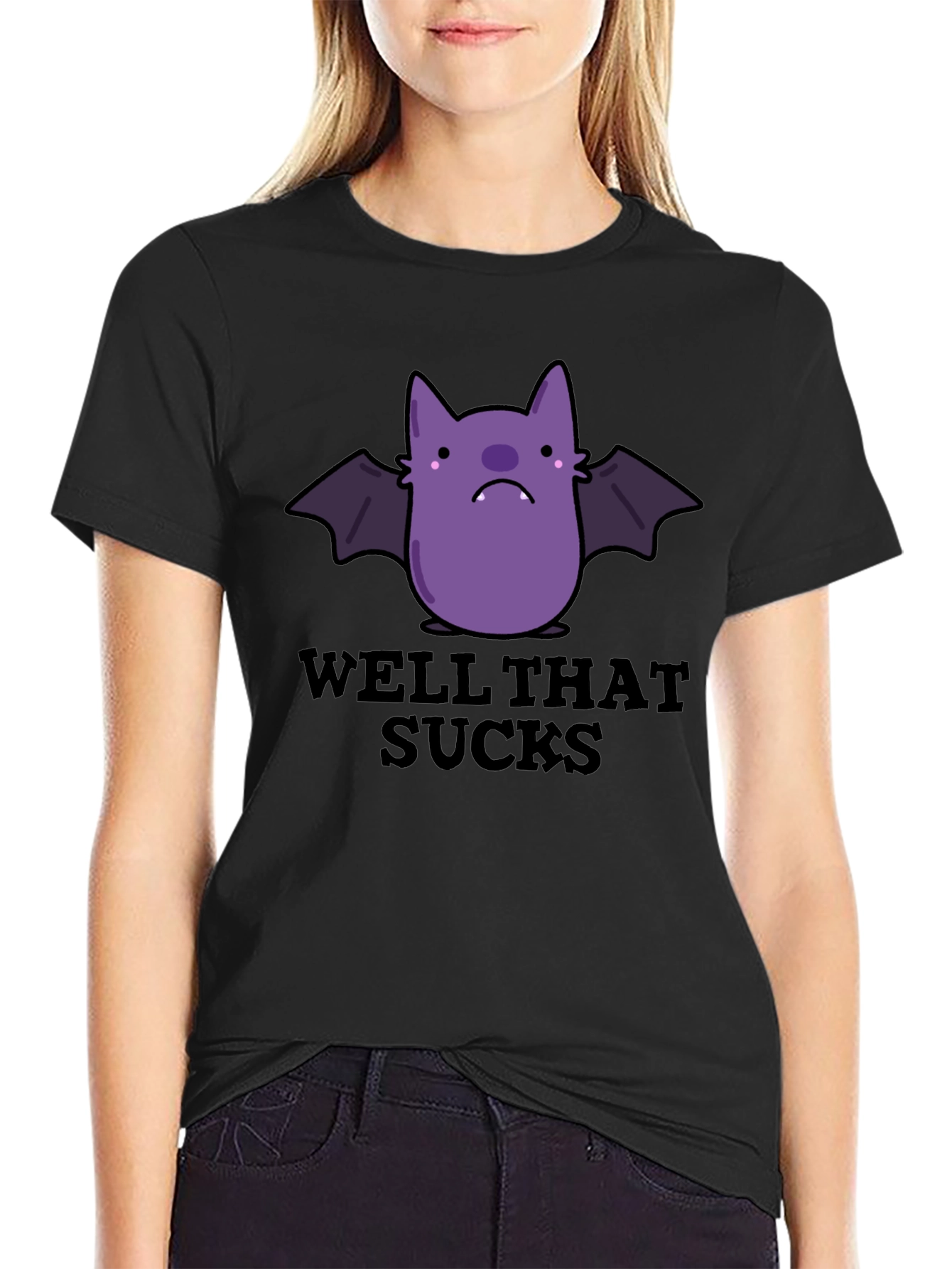 Well That Sucks Bat T-Shirt - Funny Graphic Tee