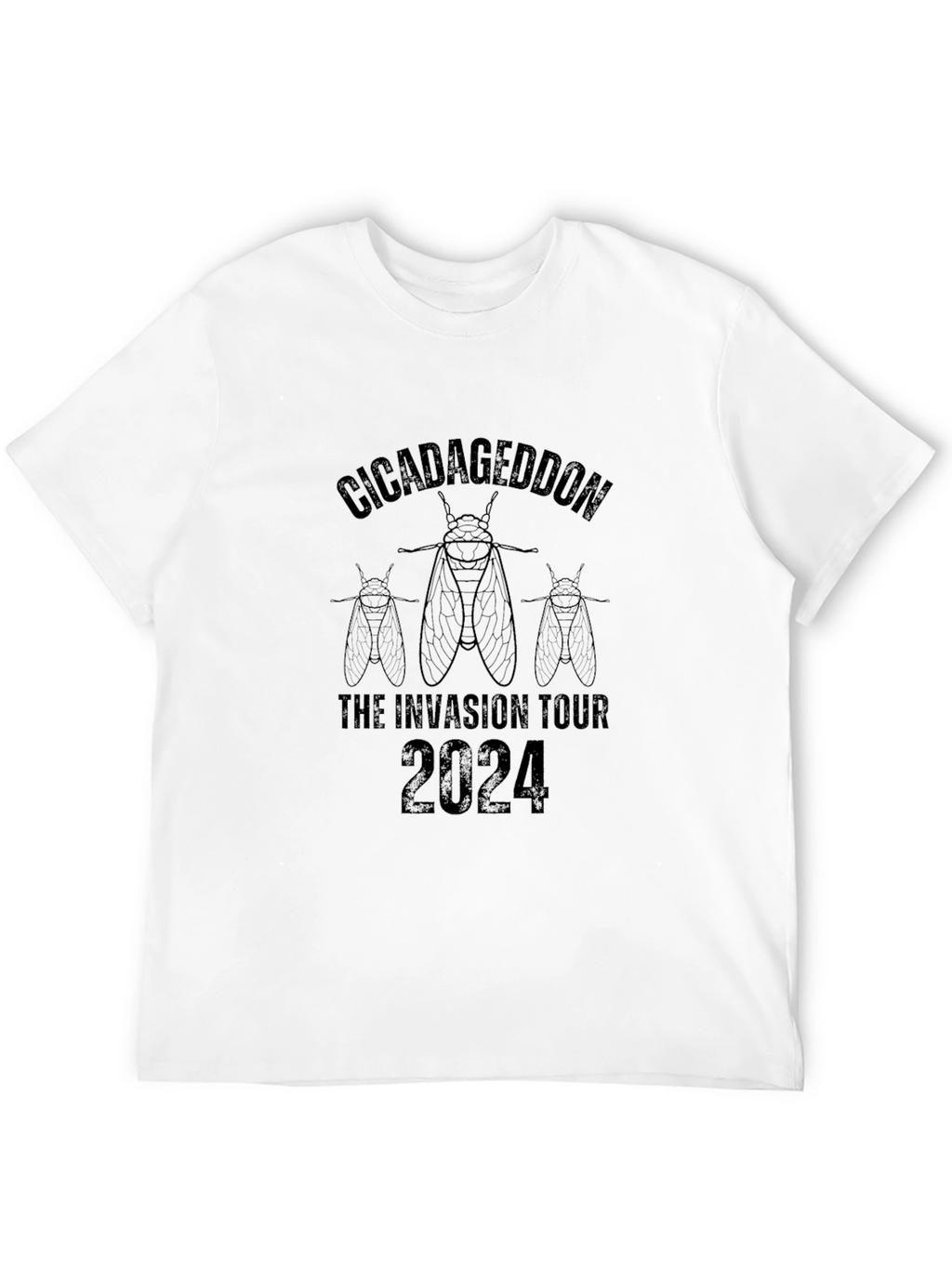 Cicadageddon The Invasion Tour 2024 T-Shirt
